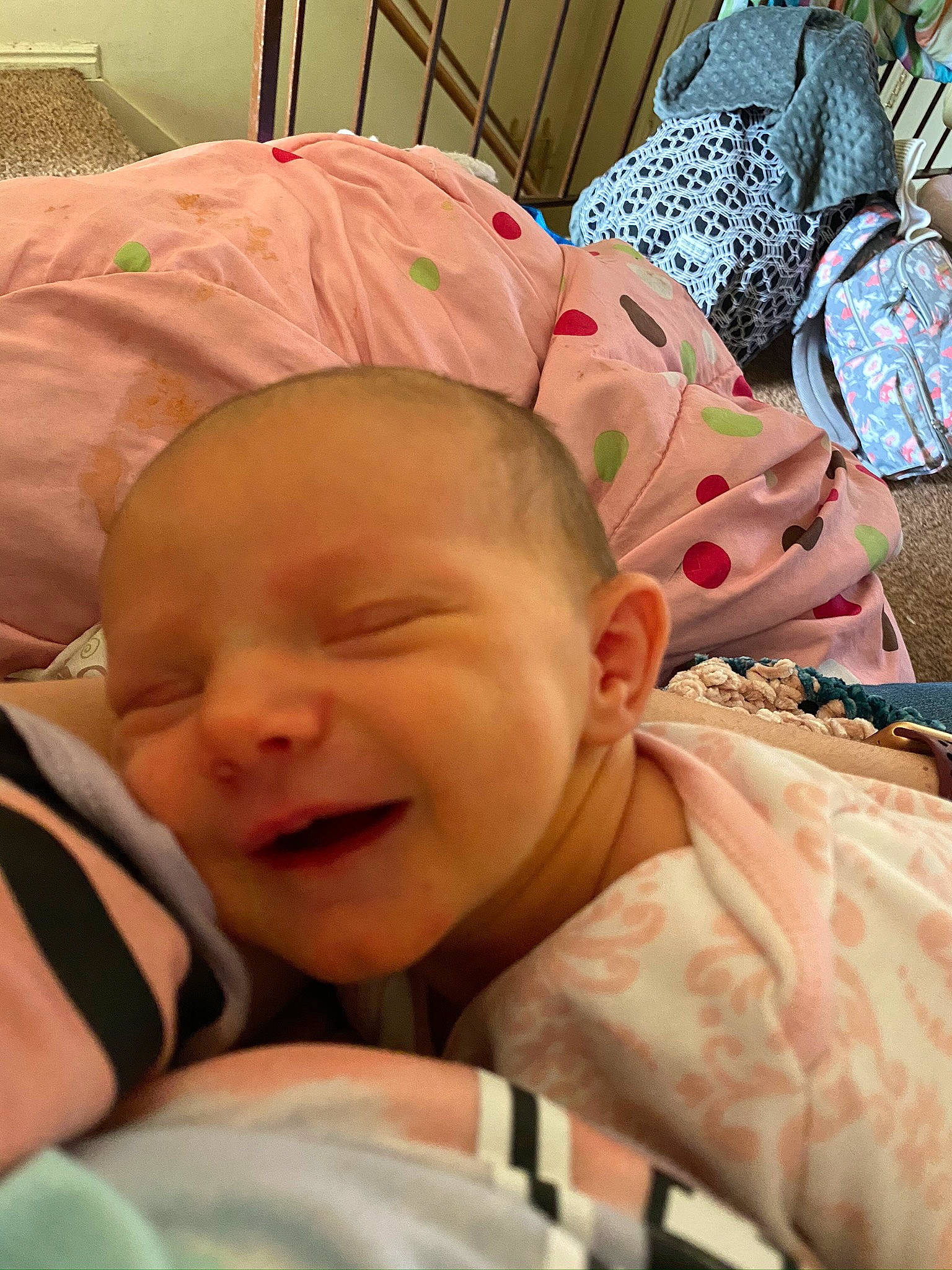Brooklynn joined the competition — help win amazing prizes! baby, bedtime, birth, cheek, child, nap, person, sleep, toddler