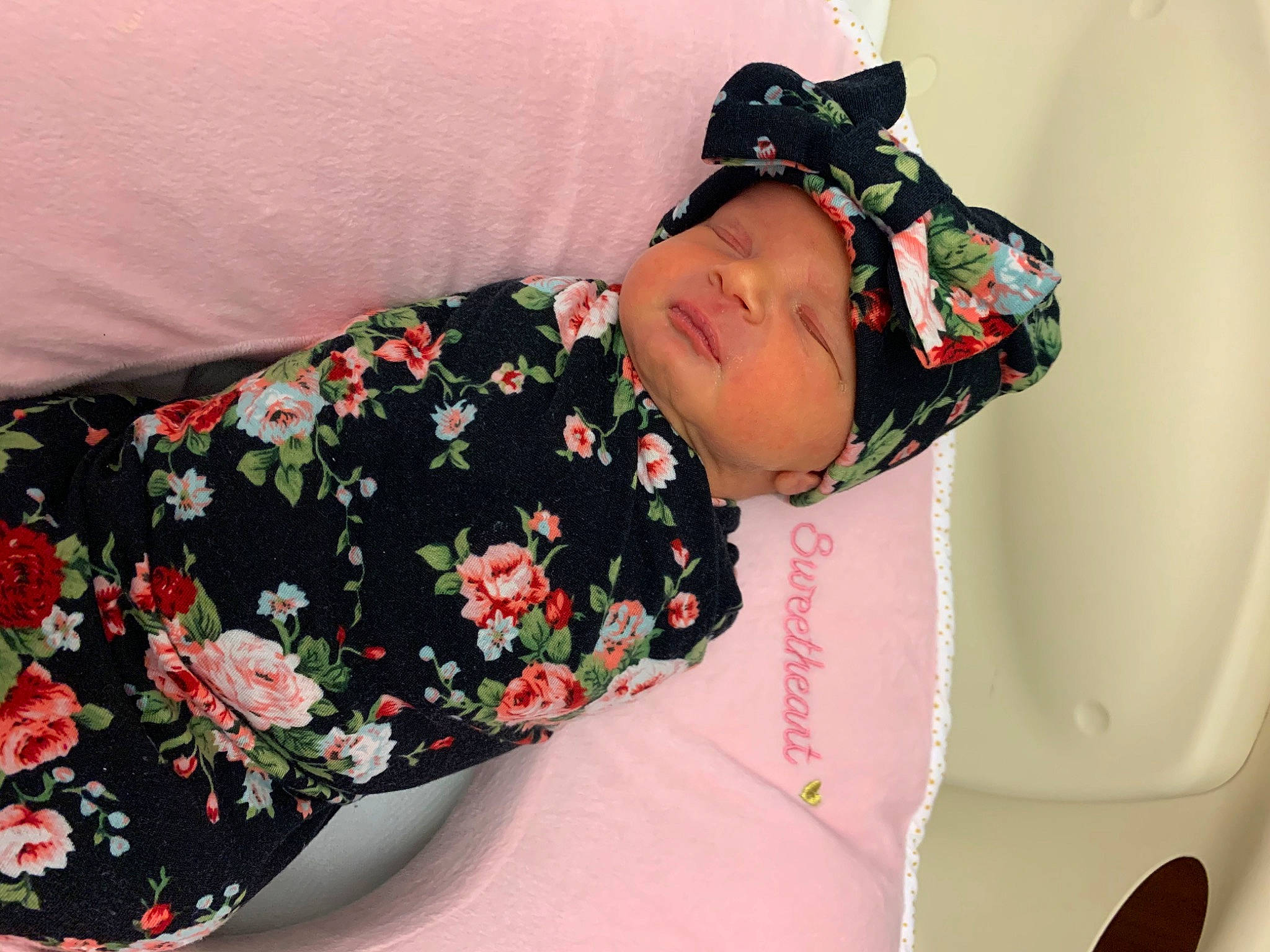 Adrianna joined the competition — help win amazing prizes! baby, child, ear, fashion_accessory, hair_accessory, headgear, headpiece, headwear, person, toddler