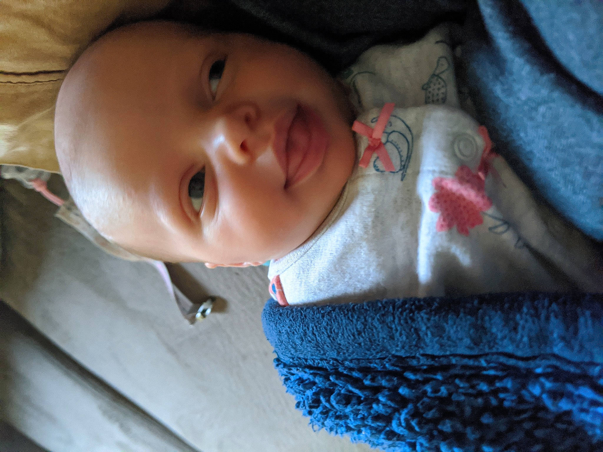 Ellamae is registered to the contest to win money with this photo: baby, cheek, child, eye, lip, mouth, nose, person, skin, smile, toddler