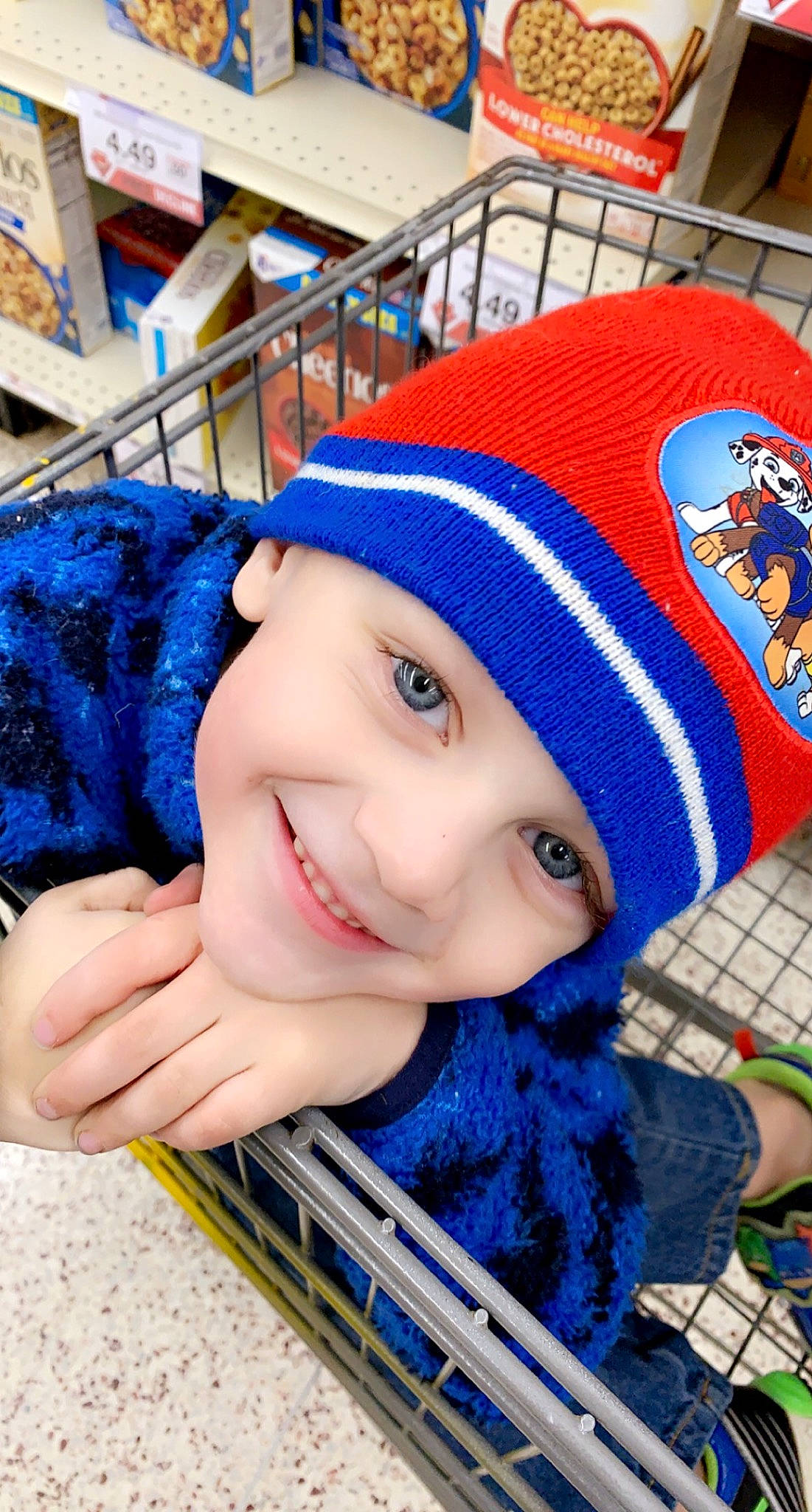 Nathaniel is registered to the contest to win money with this photo: blue, cap, child, cool, electric_blue, facial_expression, fun, happy, hat, headgear, headwear, joy, knit_cap, leisure, nose, outerwear, people, person, photograph, product