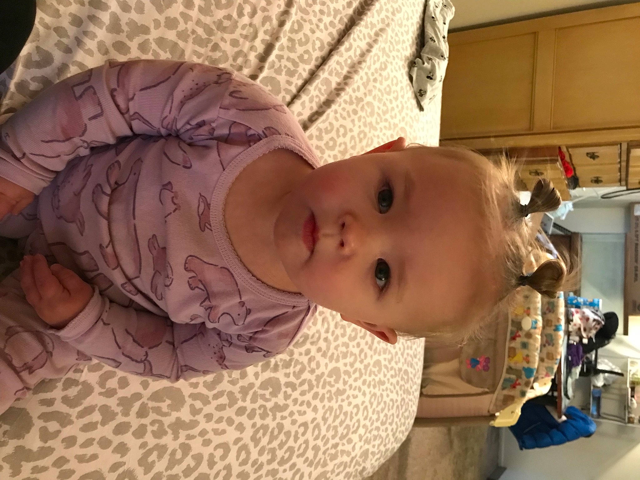 Everleigh joined the competition — help win amazing prizes! baby, baby_products, baby_safety, baby_toddler_clothing, cheek, child, comfort, iris, mammal, mouth, nose, person, product, room, skin, sleeve, smile, toddler, wood