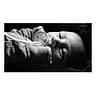 River is registered to the contest to win money with this photo: baby, infant, pacifier, black_and_white, close_up, face, sleepy, newborn, hand, soft_light, portrait, cozy, calm, monochrome, young_child, cute, peaceful, indoors, child, resting