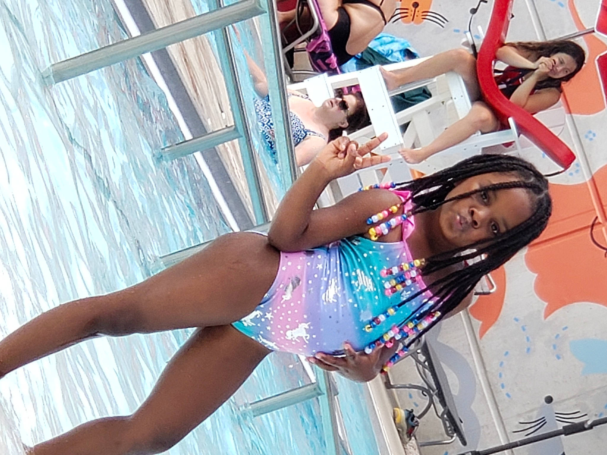 Cheyenne joined the competition — help win amazing prizes! arm, black_hair, calf, electric_blue, eyewear, fashion_design, foot, fun, human_leg, knee, leg, leisure, magenta, person, pink, sandal, street_fashion, sunglasses, thigh, trunk