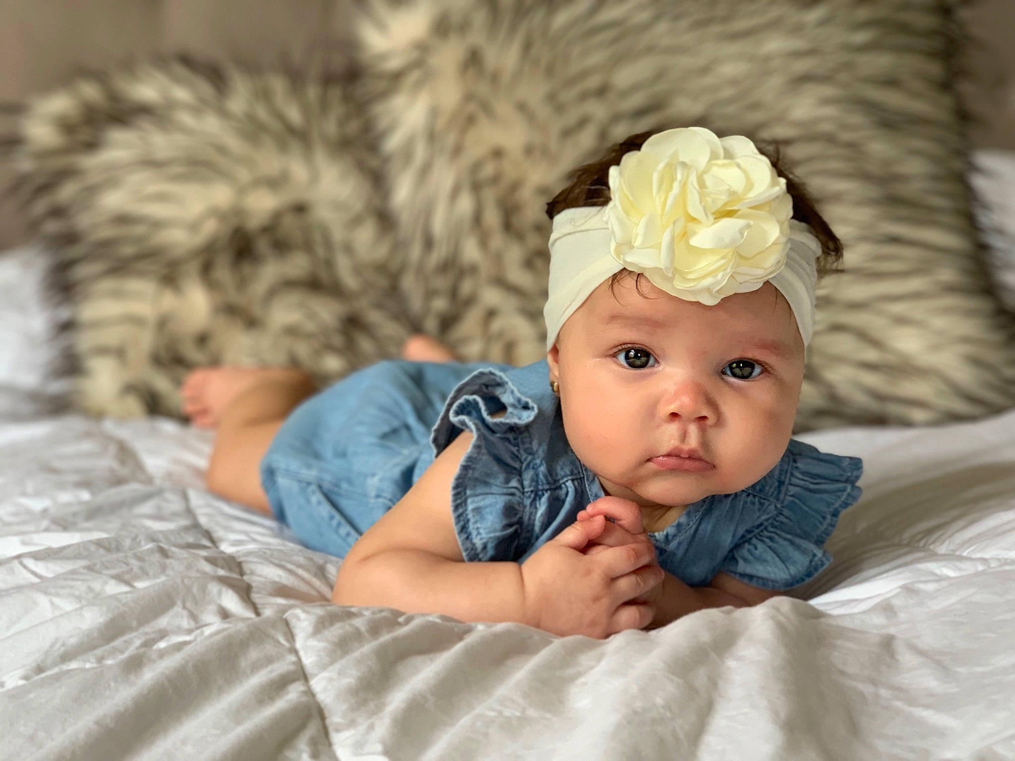 Antonella joined the competition — help win amazing prizes! baby, baby_sleeping, beanie, bed, bonnet, cap, child, ear, eye, fashion_accessory, fur, headgear, headwear, person, photograph, product, skin, toddler