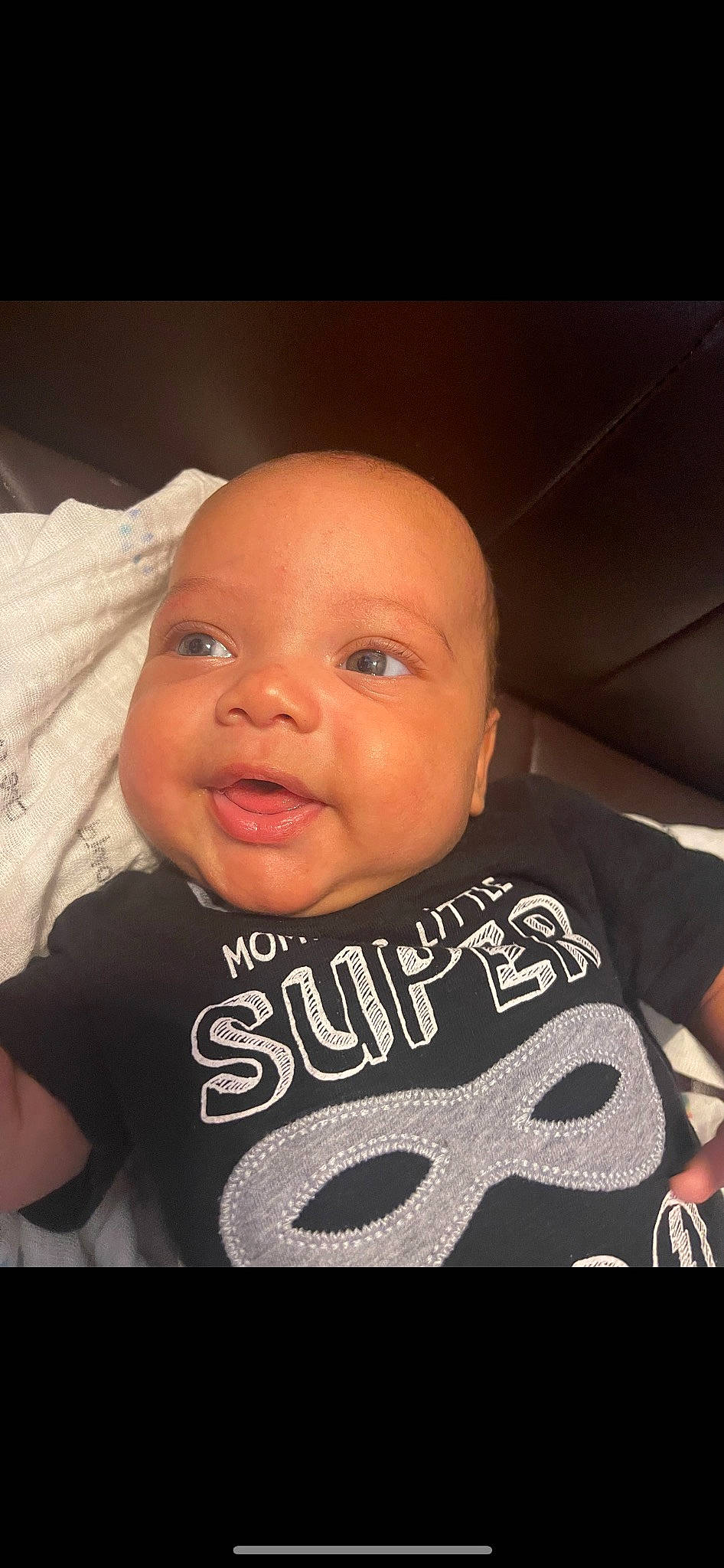 Izayah is registered to the contest to win money with this photo: baby, baby_products, baby_toddler_clothing, cheek, child, cloud, comfort, cool, flash_photography, fun, happy, mouth, nose, organ, person, sitting, sleeve, smile, t_shirt, textile