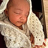 Amaya participe au concours pour gagner de l'argent avec cette photo : baby, sleeping, blanket, knit, cozy, infant, hand, peaceful, wrapped, child, soft, warm, cute, portrait, indoor, newborn, face, resting, comfort, clothing