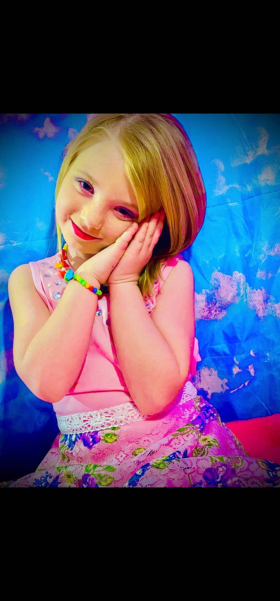 Maddalynn joined the competition — help win amazing prizes! black_hair, blue, cool, eye, eyelash, finger, flash_photography, fun, gesture, happy, joy, lip, long_hair, magenta, muscle, people_in_nature, person, pink, purple, skin