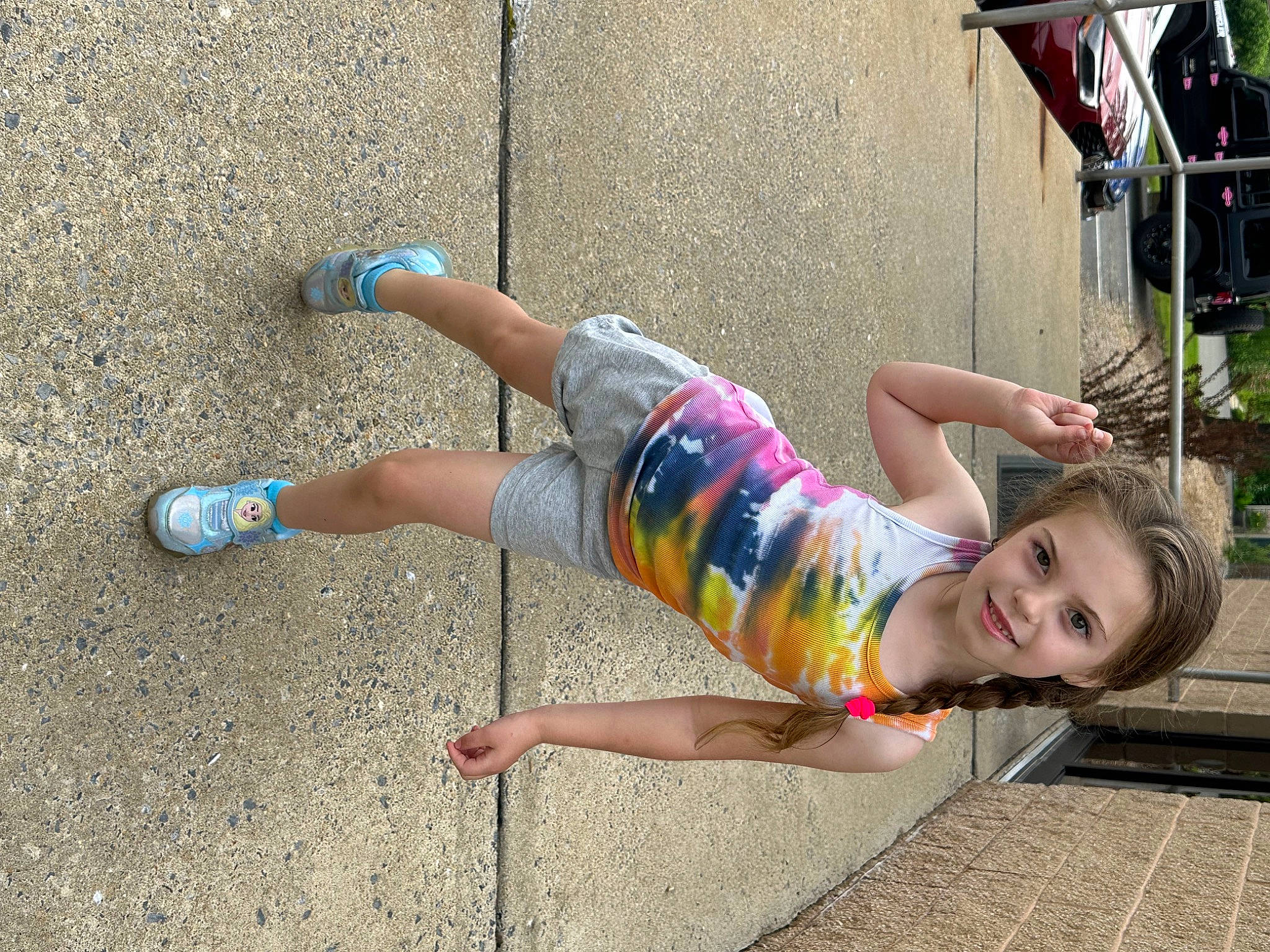 Synestra joined the competition — help win amazing prizes! asphalt, barefoot, calf, child, city, foot, fun, grass, happy, human_leg, joy, leg, leisure, person, recreation, road_surface, sandal, shorts, sidewalk, smile