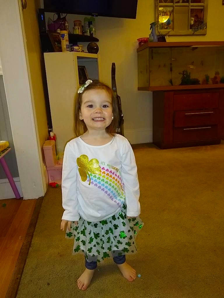 Serenity joined the competition — help win amazing prizes! child, floor, flooring, joy, person, room, shoulder, smile, standing, toddler