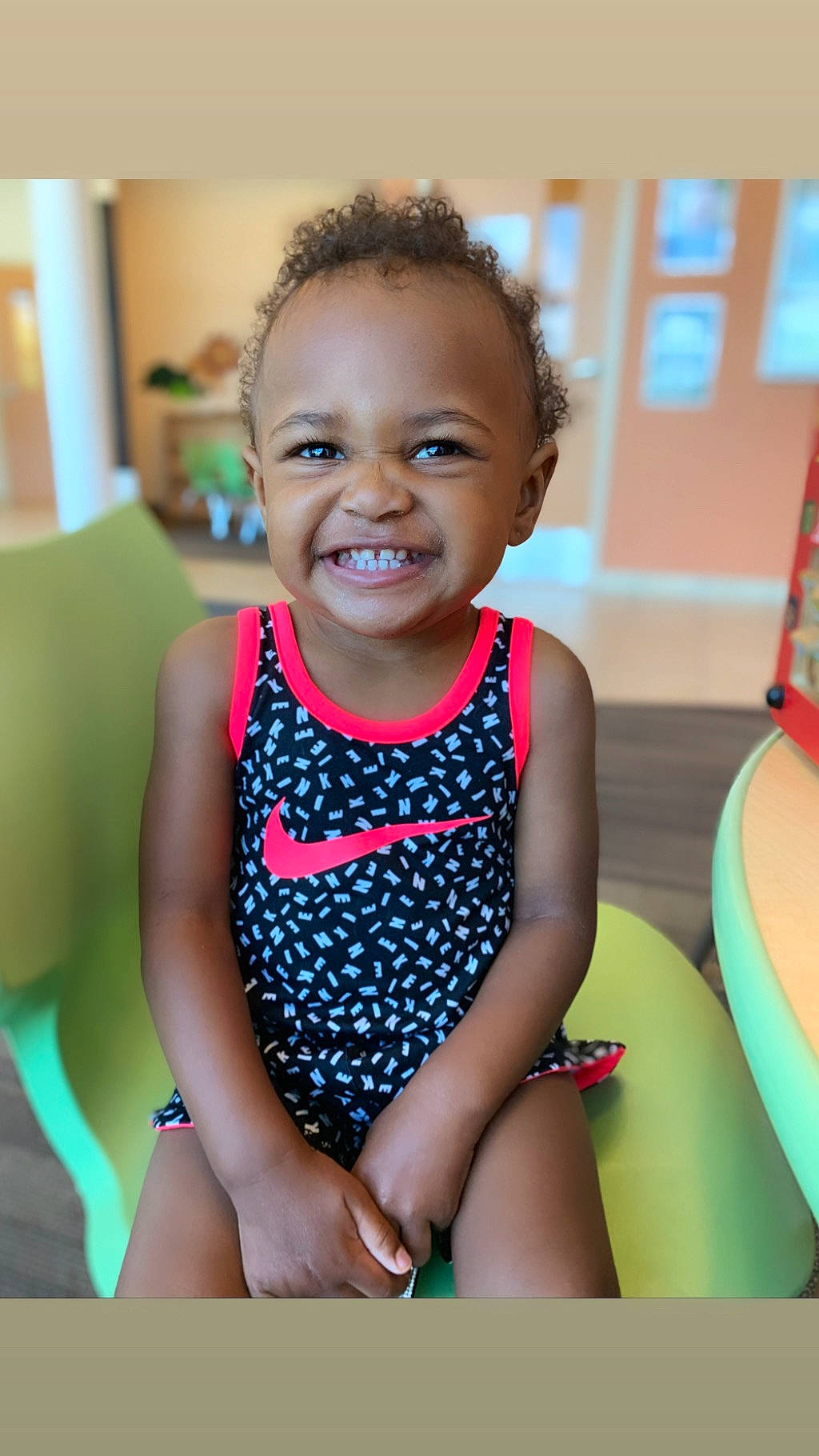 Leiana joined the competition — help win amazing prizes! child, child_model, face, fun, happy, joy, leisure, person, play, room, skin, smile, summer, toddler, vacation