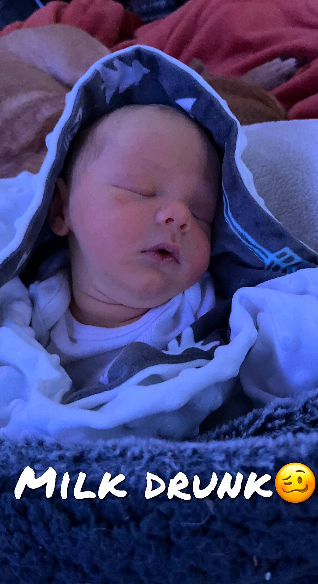 Cass joined the competition — help win amazing prizes! baby, baby_products, baby_sleeping, baby_toddler_clothing, bedtime, cheek, child, comfort, flash_photography, grass, happy, linens, mouth, nap, pattern, person, photo_caption, portrait_photography, purple, sleep