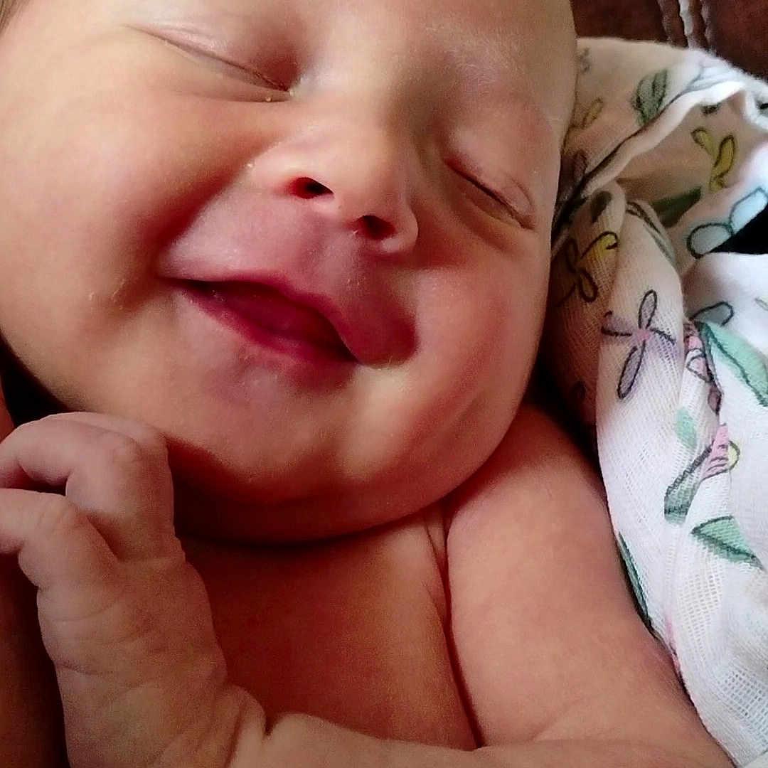 Dnavi joined the competition — help win amazing prizes! baby, newborn, smiling, sleeping, infant, face, hand, blanket, soft, cute, skin, closeup, peaceful, wrapped, child, portrait, newborn_baby, resting, young, adorable