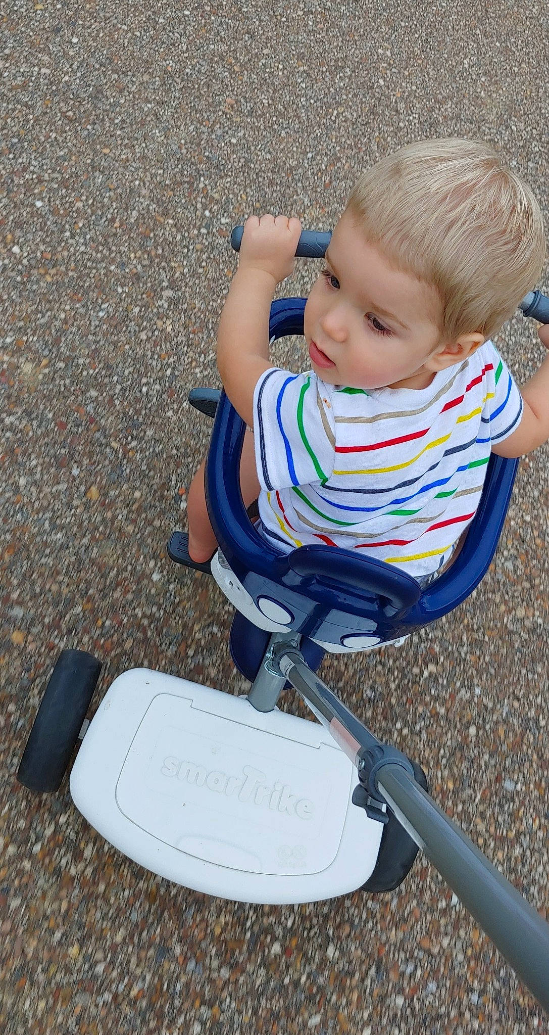 Preston is registered to the contest to win money with this photo: baby, baby_carriage, baby_products, child, person, product, sitting, toddler