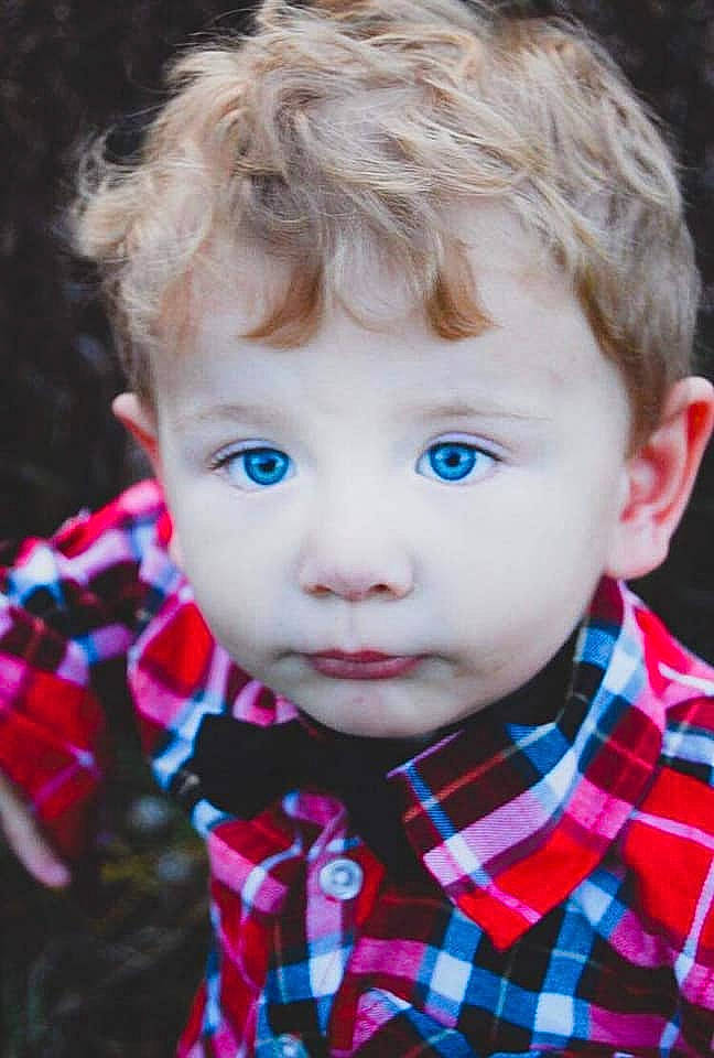Brycen joined the competition — help win amazing prizes! baby, baby_toddler_clothing, cheek, child, chin, collar, eyelash, grass, hair, happy, iris, lip, nose, person, plaid, plant, skin, sleeve, tartan, toddler