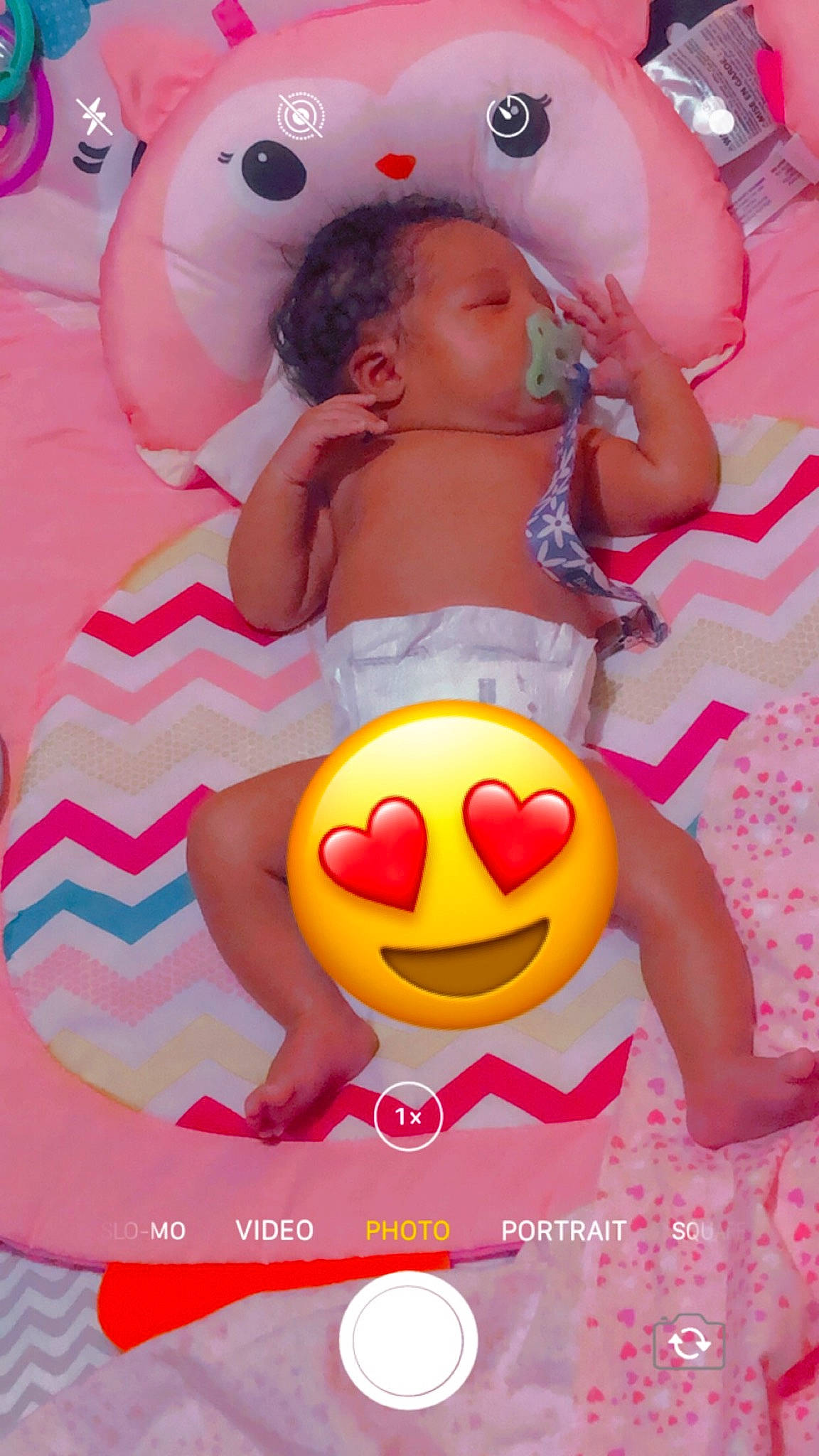 Kaelyn joined the competition — help win amazing prizes! baby, baby_toddler_clothing, balloon, beauty, child, design, emoticon, facial_expression, fun, happy, magenta, mouth, organ, person, pink, smile, smiley, sweetness, toddler, white