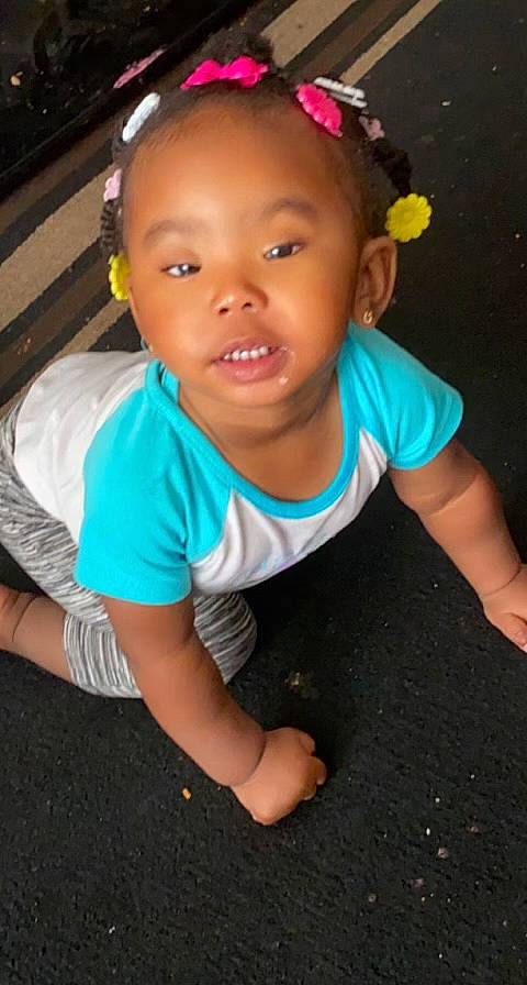 Kanasia joined the competition — help win amazing prizes! arm, baby, baby_toddler_clothing, black_hair, cheek, chin, cool, finger, flash_photography, fun, happy, head, jewellery, mouth, nose, person, pink, skin, smile, t_shirt