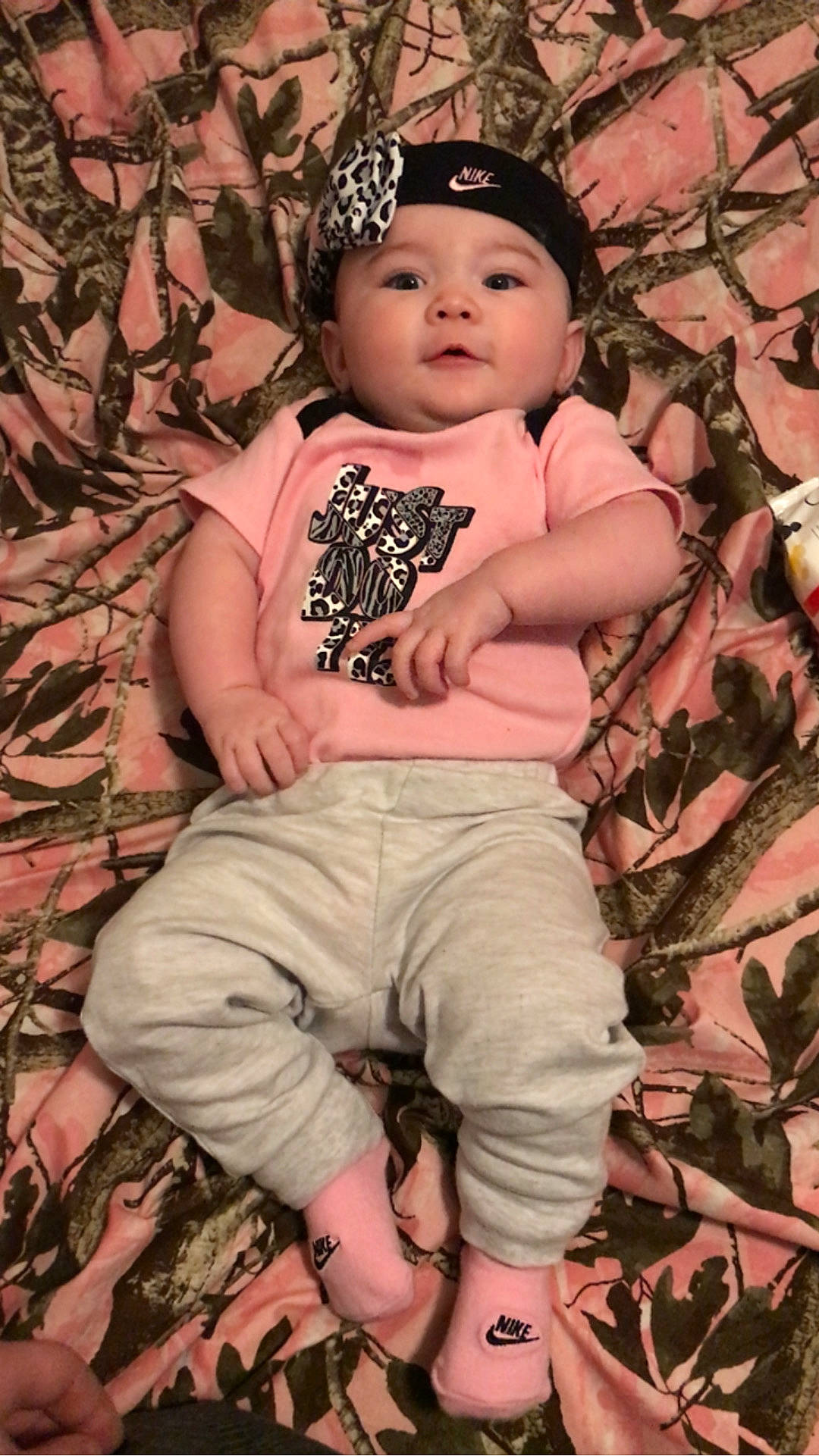 Aubreigh joined the competition — help win amazing prizes! baby, baby_toddler_clothing, beauty, cap, child, fashion_accessory, flash_photography, grass, happy, hat, headwear, human, monochrome_photography, pattern, people_in_nature, person, pink, sitting, skin, sun_hat