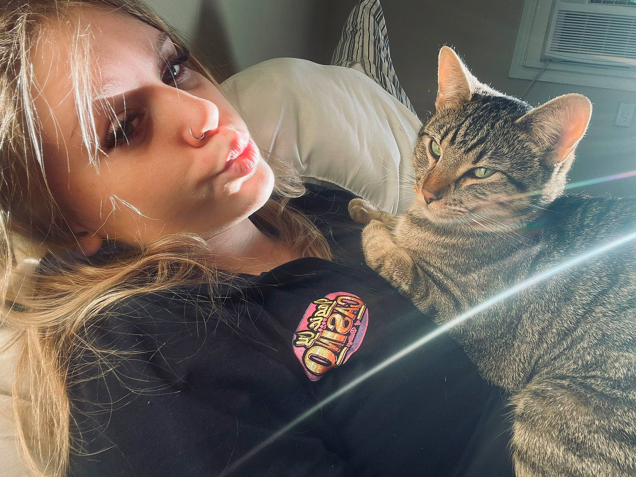 Booger is registered to the contest to win money with this photo: brown_hair, carnivore, cat, comfort, cool, domestic_short_haired_cat, ear, eyelash, eyewear, felidae, flash_photography, fur, gesture, happy, jaw, nail, organ, sitting, small_to_medium_sized_cats, whiskers