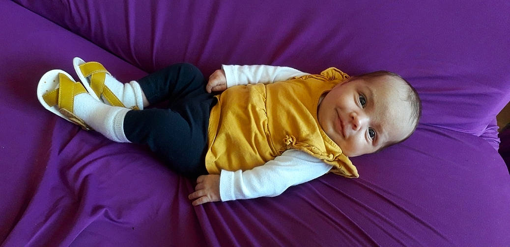 Lyla participe au concours pour gagner de l'argent avec cette photo : baby, bedtime, child, comfort, joy, nap, person, sleep, toddler