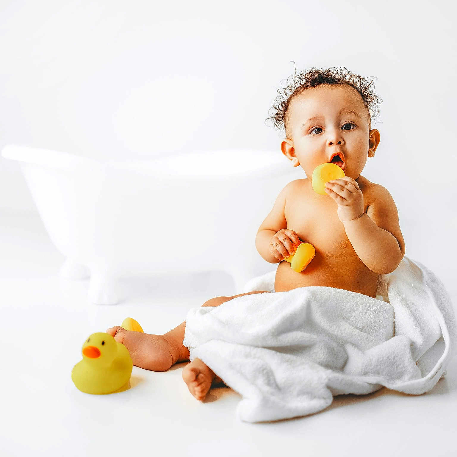Isaiah joined the competition — help win amazing prizes! baby, bathing, bathtub, blanket, bodypart, cutlery, eating, face, finger, food, hand, happy, head, person, photography, portrait, sitting, smile, toy, tub