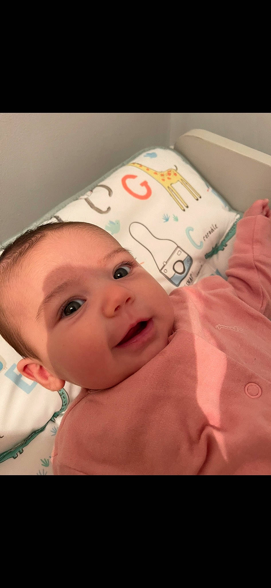 Heidi joined the competition — help win amazing prizes! baby, cheek, child, comfort, eye, eyebrow, eyelash, flash_photography, fun, happy, linens, lip, magenta, mouth, nose, person, pink, room, smile, textile