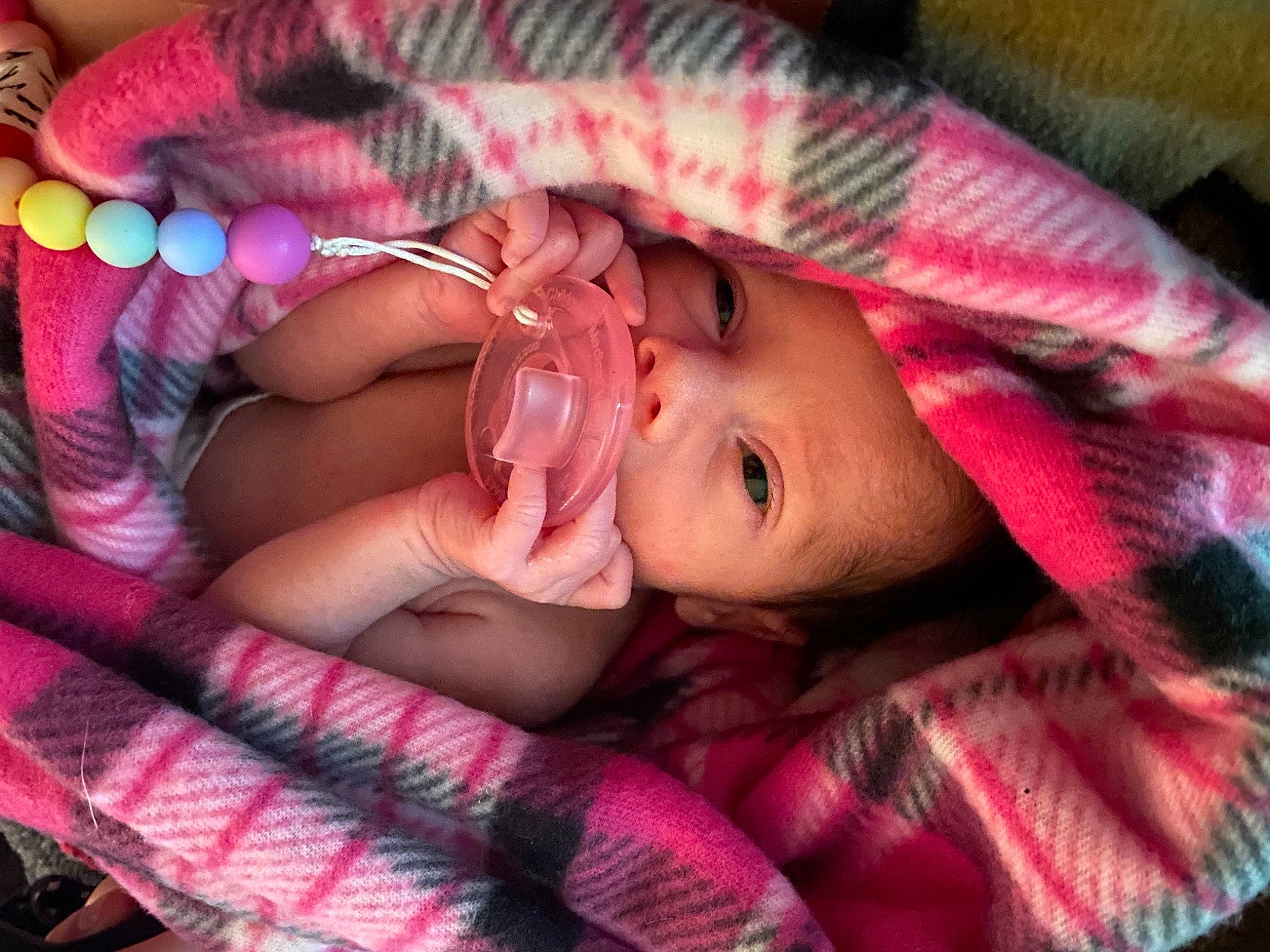 Avree joined the competition — help win amazing prizes! baby, baby_products, baby_toddler_clothing, cheek, child, flesh, knitting, linens, lip, magenta, nail, person, pink, skin, sweater, textile, thread, toddler, wool, woolen