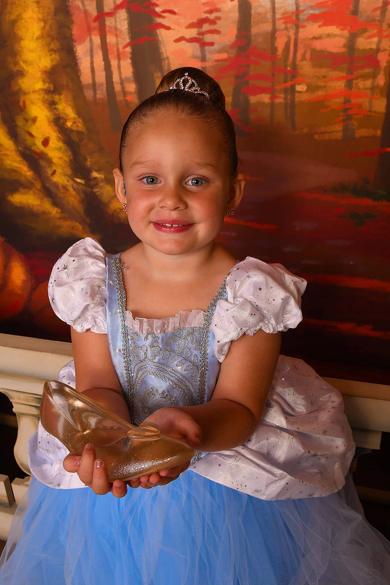 Willow is registered to the contest to win money with this photo: baby, baby_toddler_clothing, child, dress, embellishment, event, eye, flash_photography, formal_wear, fun, happy, head, headpiece, iris, jewellery, joy, person, pink, sitting, skin