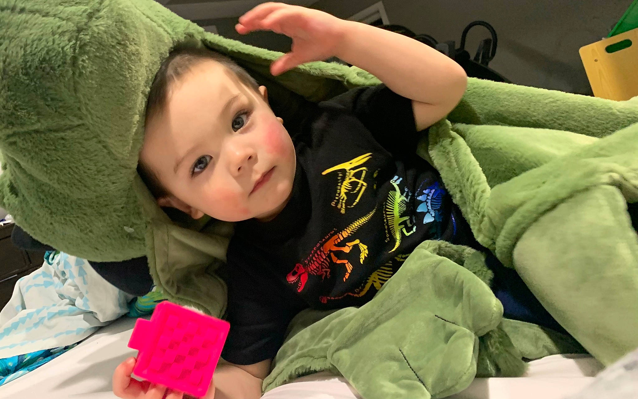 Kian joined the competition — help win amazing prizes! baby, baby_products, cheek, child, comfort, couch, finger, fun, green, happy, lap, linens, mouth, nose, person, play, room, shipping_box, sitting, smile