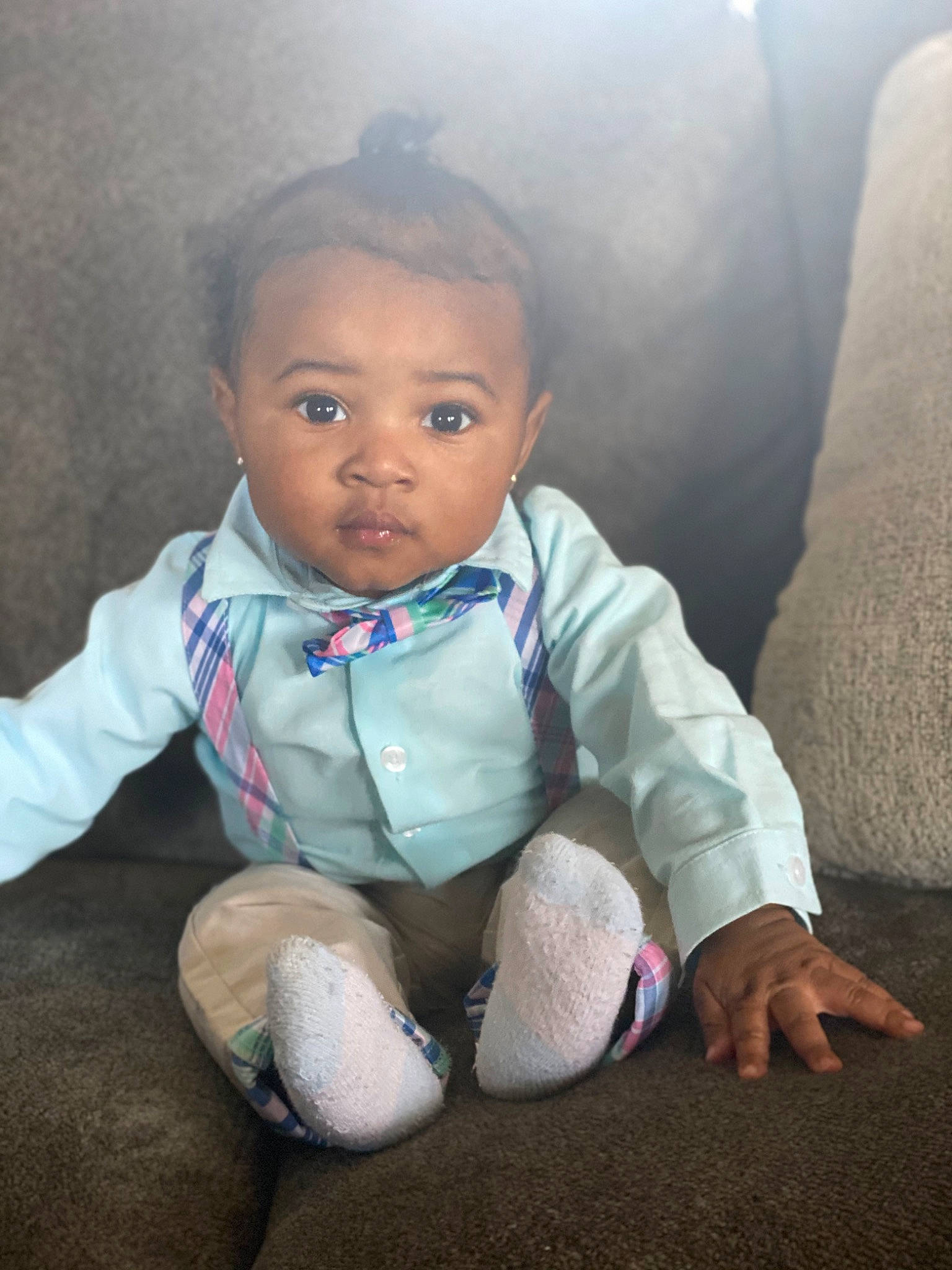 Arshawn joined the competition — help win amazing prizes! baby, baby_toddler_clothing, cheek, chin, cool, eye, face, flash_photography, floor, gesture, happy, head, iris, leg, mouth, nose, person, skin, sleeve, smile
