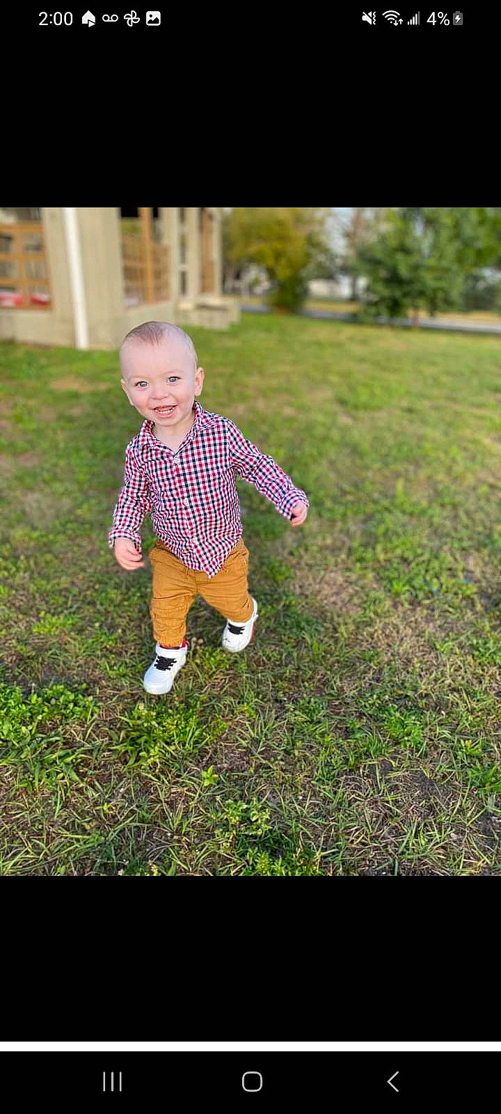 Carsen joined the competition — help win amazing prizes! baby, baby_toddler_clothing, flooring, fun, garden, grass, grass_family, grassland, happy, joy, landscape, lawn, meadow, pattern, people_in_nature, person, plant, prairie, sitting, smile