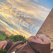 Rowan is registered to the contest to win money with this photo: beauty, child, cloud, ear, eye, fawn, grass, happy, landscape, leisure, photography, plant, selfie, skin, sky, smile, sunlight, vacation