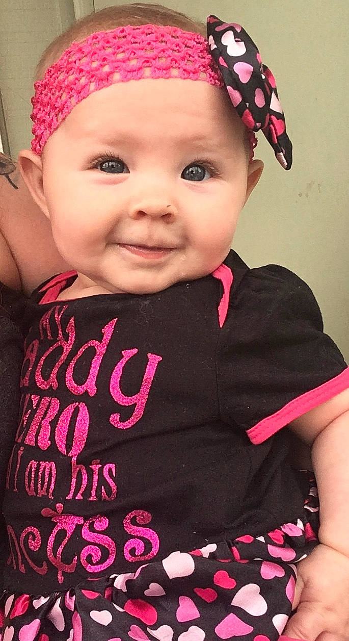 November joined the competition — help win amazing prizes! baby, baby_bloomers, baby_products, baby_toddler_clothing, cheek, child, child_model, clothing, fashion_accessory, hair_accessory, headband, headgear, headwear, joy, lip, magenta, person, pink, product, smile