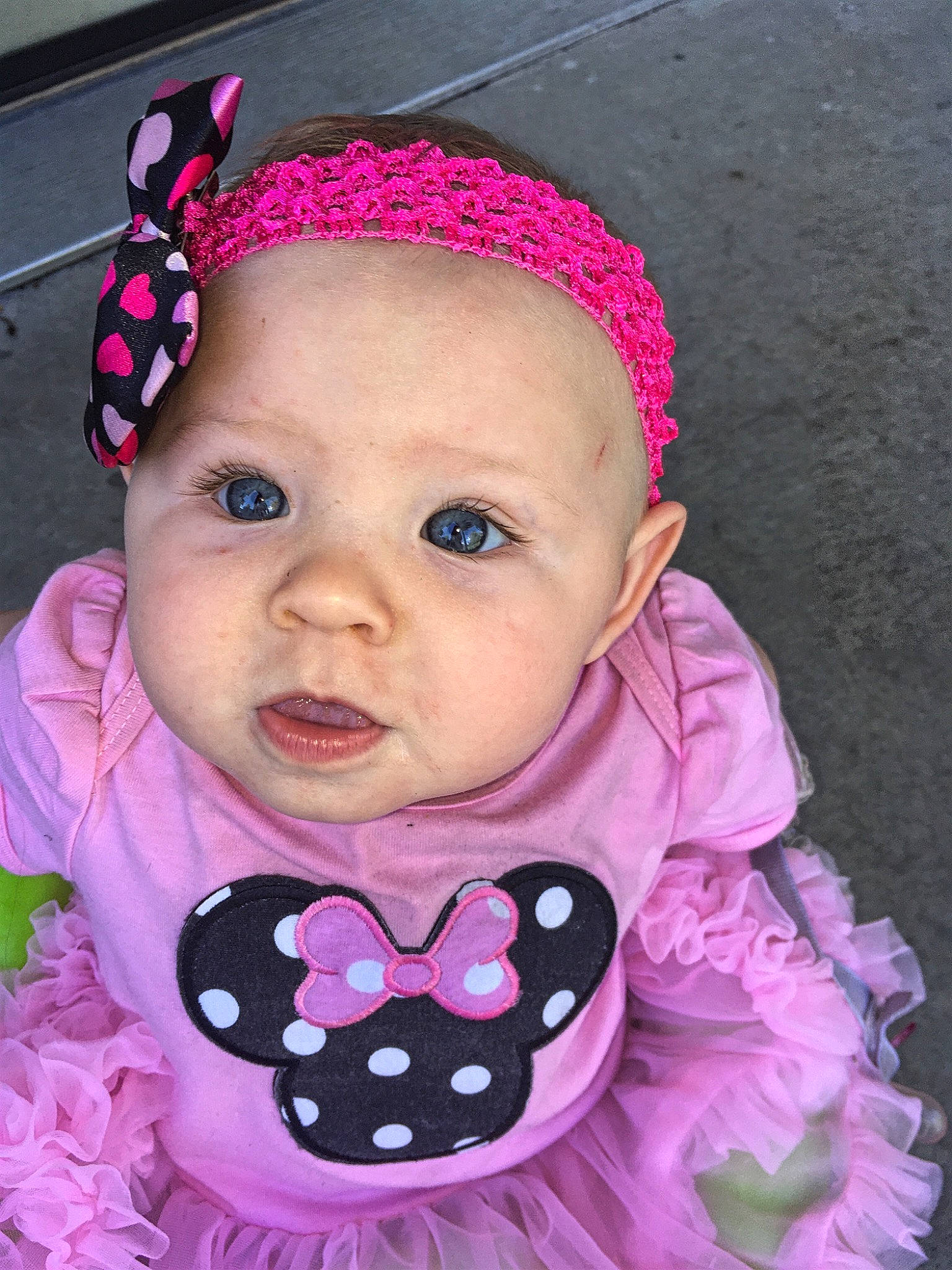 November joined the competition — help win amazing prizes! baby, baby_bloomers, baby_products, baby_toddler_clothing, cheek, child, costume, costume_accessory, design, face, fashion_accessory, hair_accessory, head, headband, headgear, headpiece, headwear, pattern, person, pink