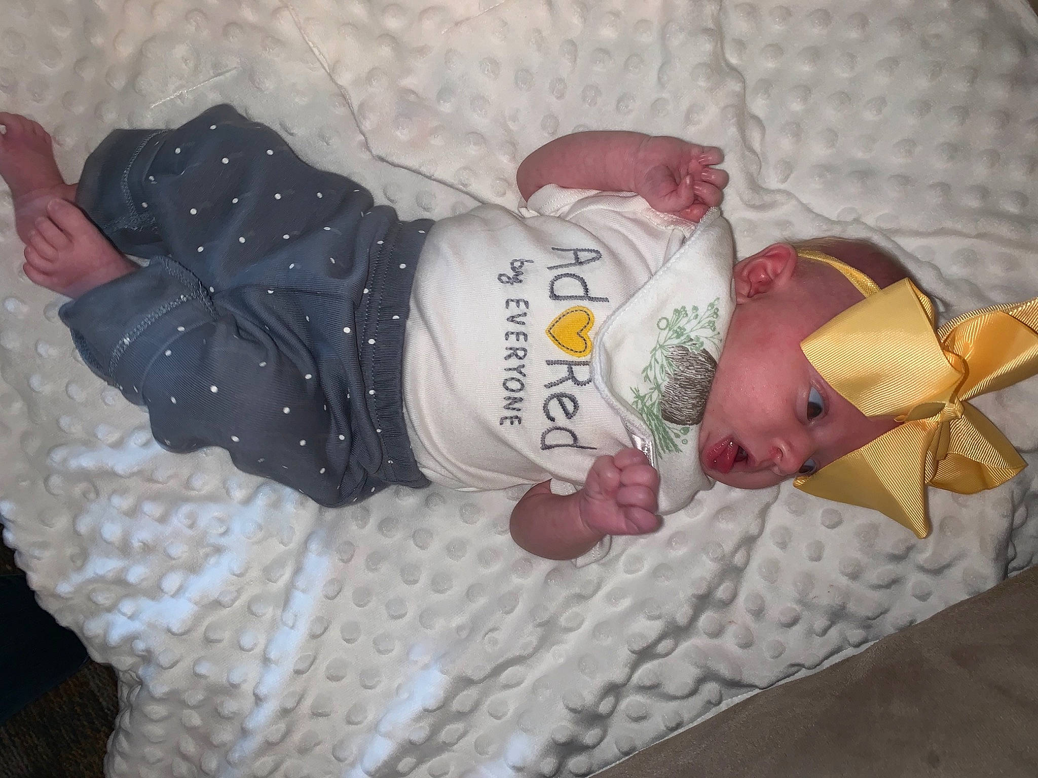 Paisley joined the competition — help win amazing prizes! baby, baby_products, baby_safety, baby_toddler_clothing, child, comfort, headwear, linens, pattern, person, room, sleeve, sock, textile, toddler