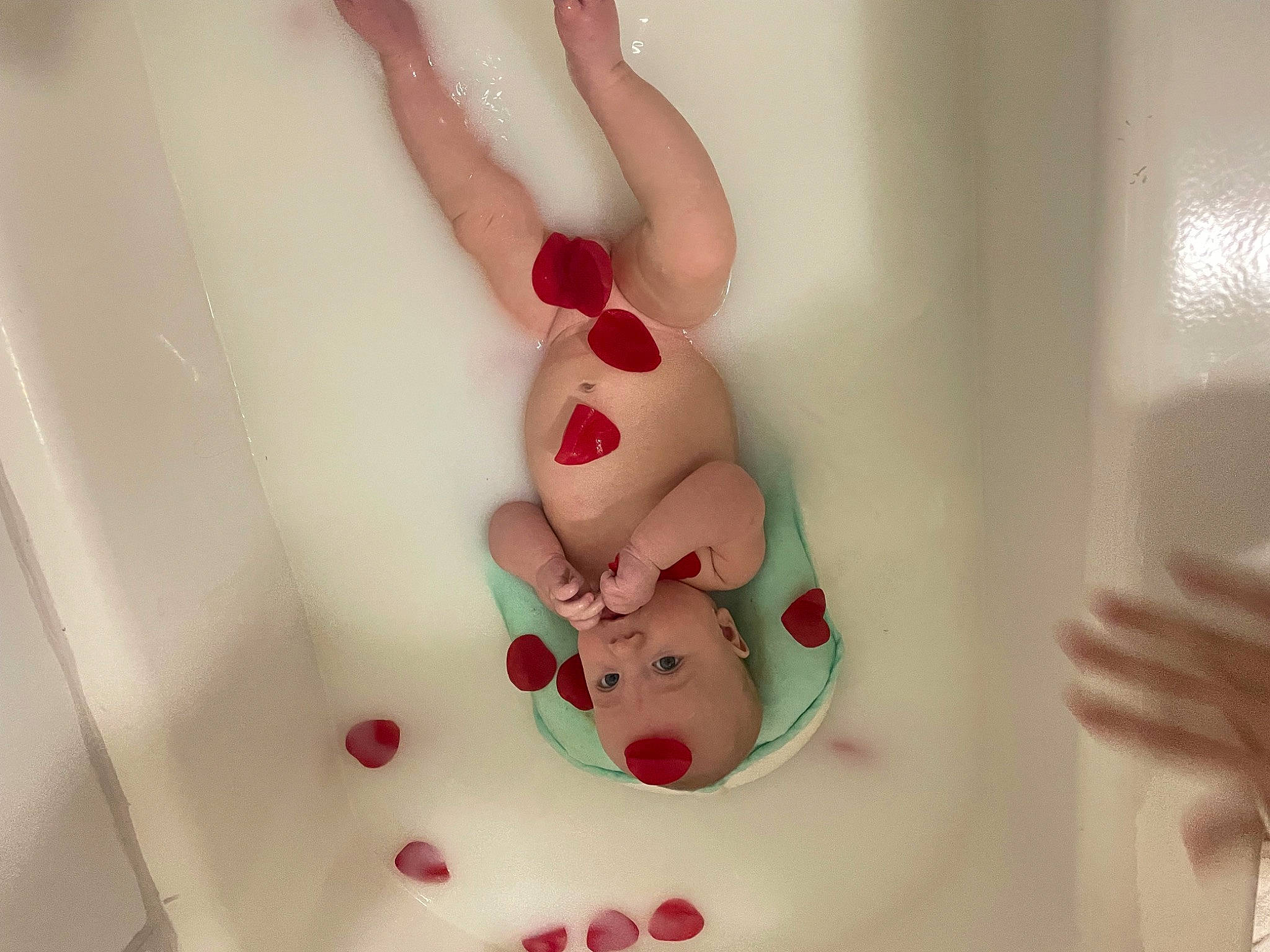 William joined the competition — help win amazing prizes! art, baby_products, bathing, carmine, chest, child, finger, flesh, foot, gesture, hand, nail, person, pink, room, thumb, toy