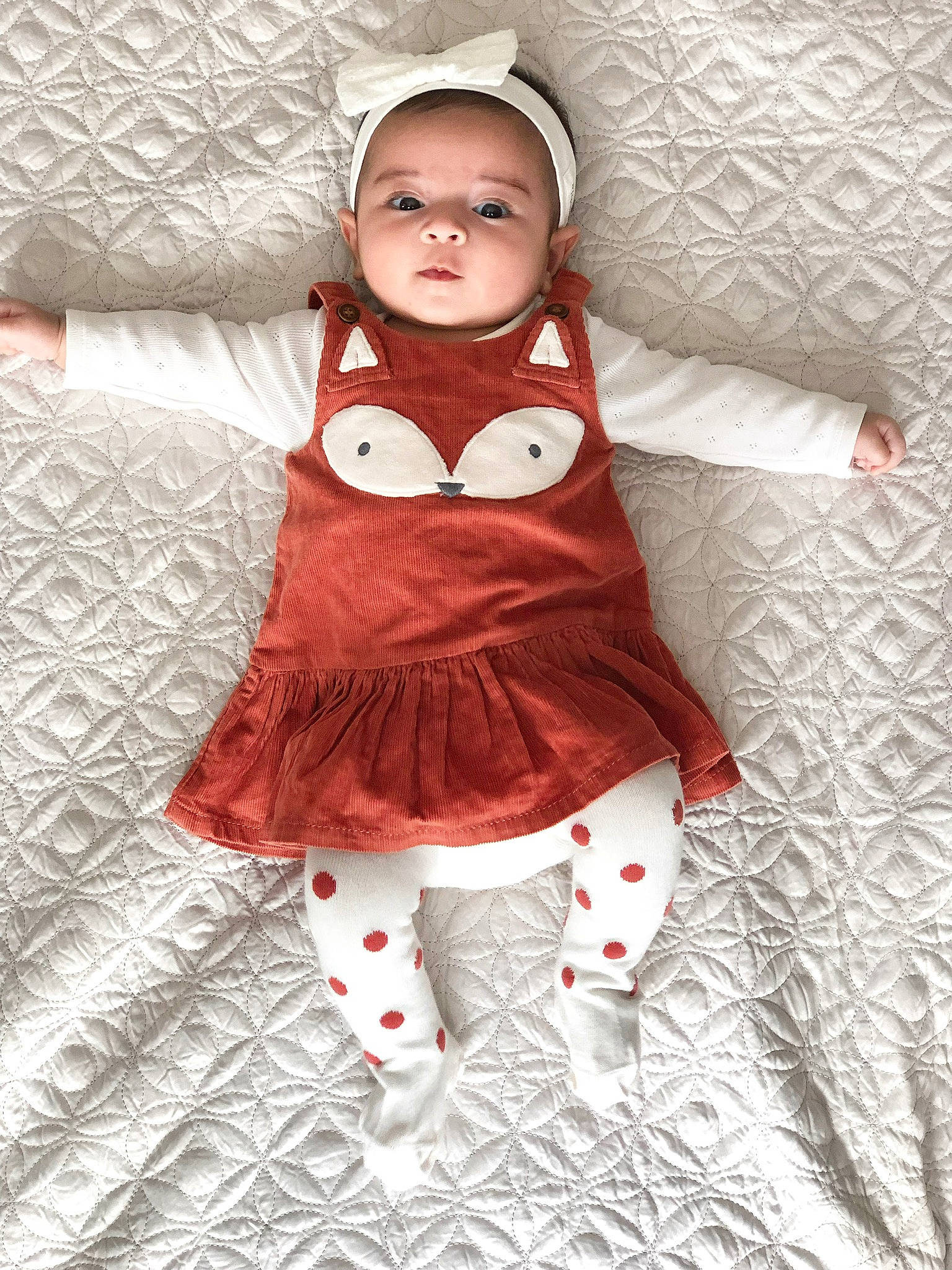 Celine joined the competition — help win amazing prizes! baby, baby_toddler_clothing, child, doll, fictional_character, pattern, person, pink, product, red, sleeve, smile, toddler
