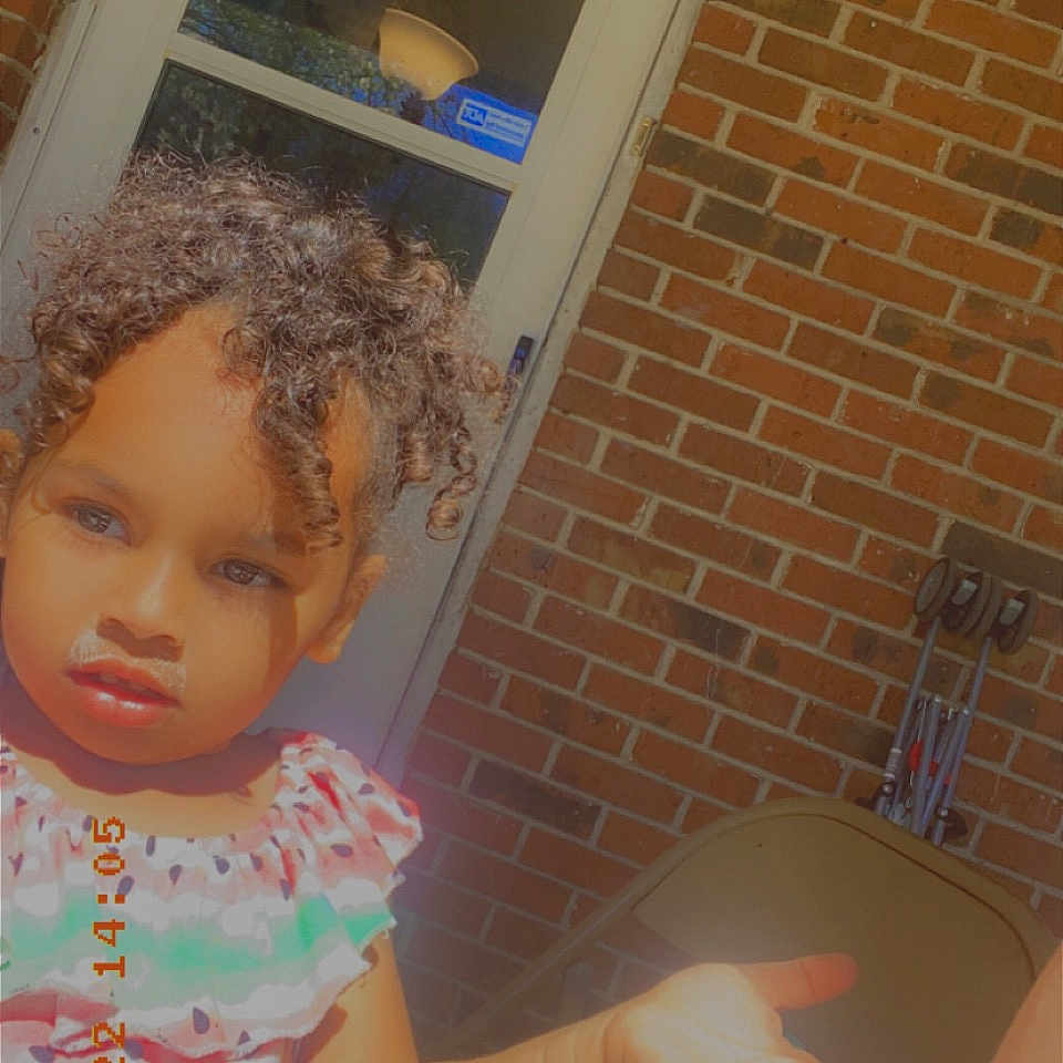 Savannah is registered to the contest to win money with this photo: ceiling, child, cooking, doll, flooring, fun, happy, house, molding, plate, play, room, sitting, standing, t_shirt, toddler, vacation, window, wood