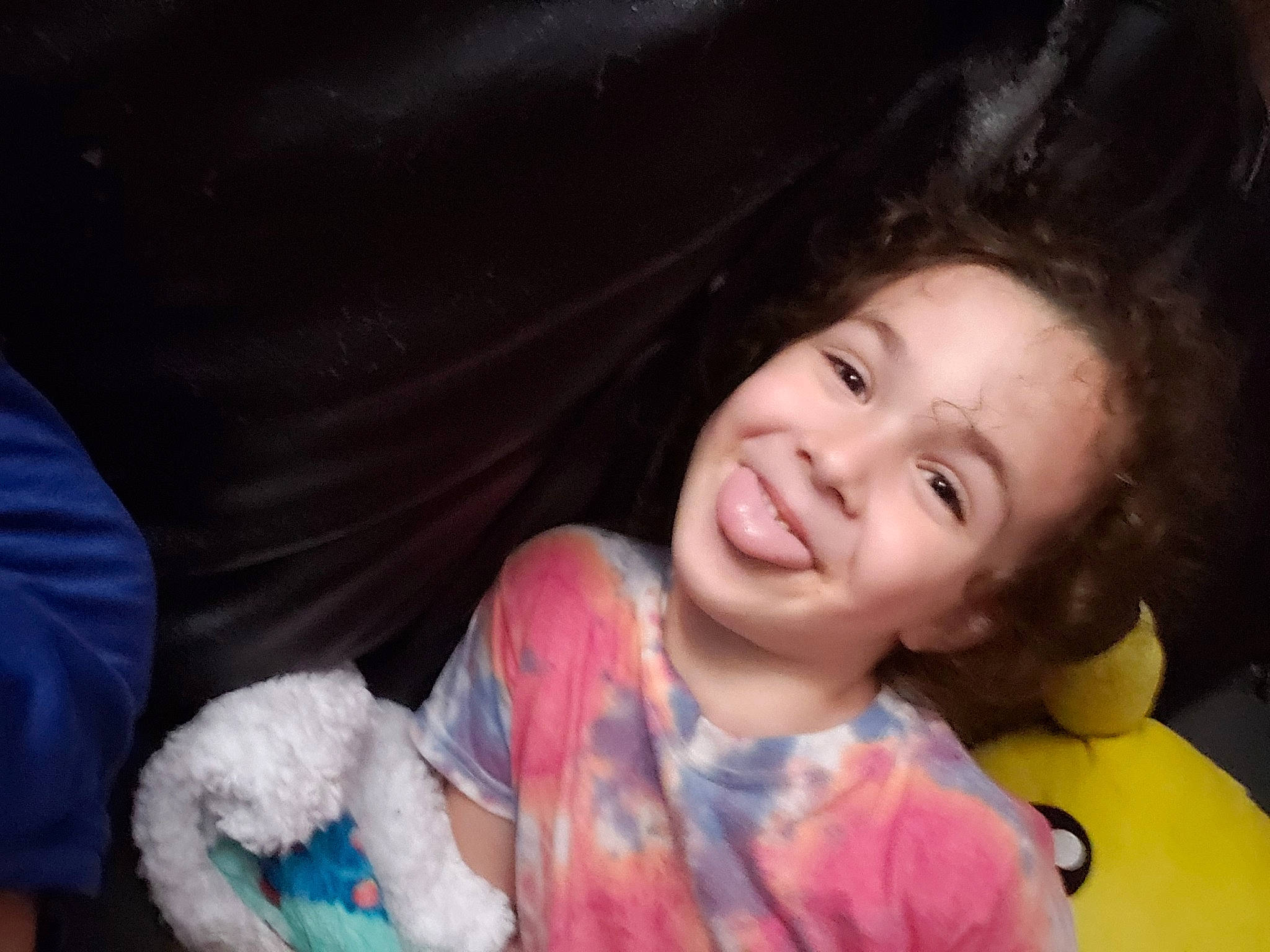 Natalie joined the competition — help win amazing prizes! cheek, child, eye, flash_photography, fun, fur, happy, iris, joy, laugh, leisure, lip, mouth, nose, person, sitting, skin, smile, stuffed_toy, toddler