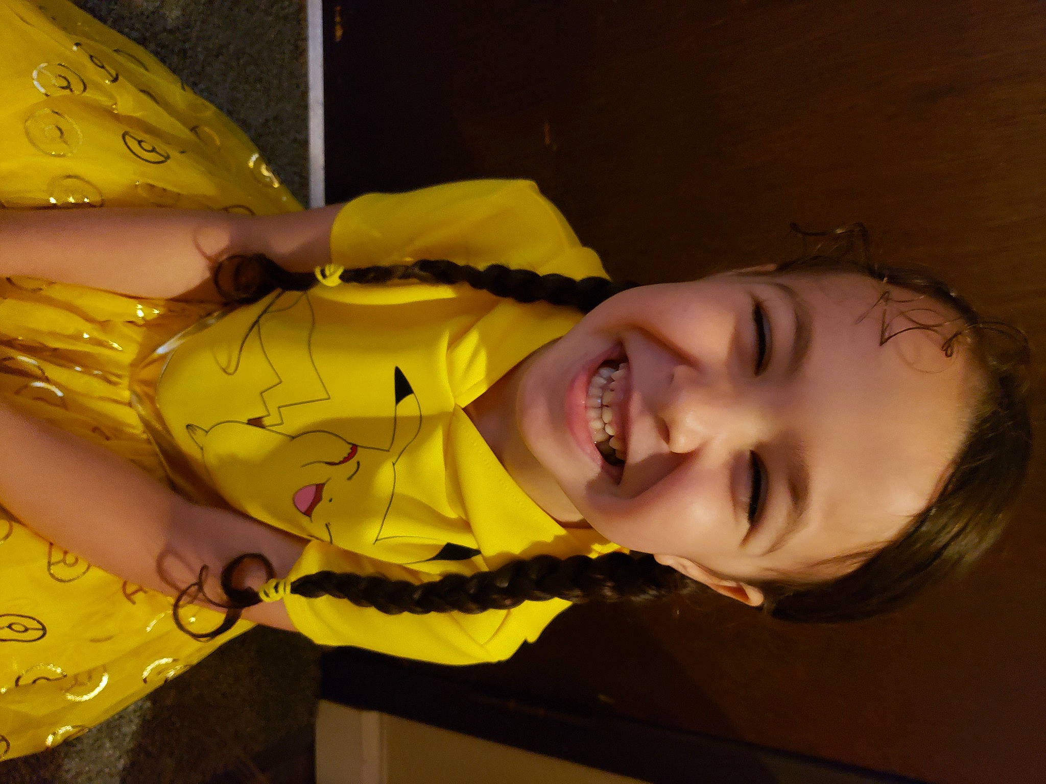 Natalie joined the competition — help win amazing prizes! child, eyelash, fun, happy, joy, person, smile, toddler, visual_arts, yellow
