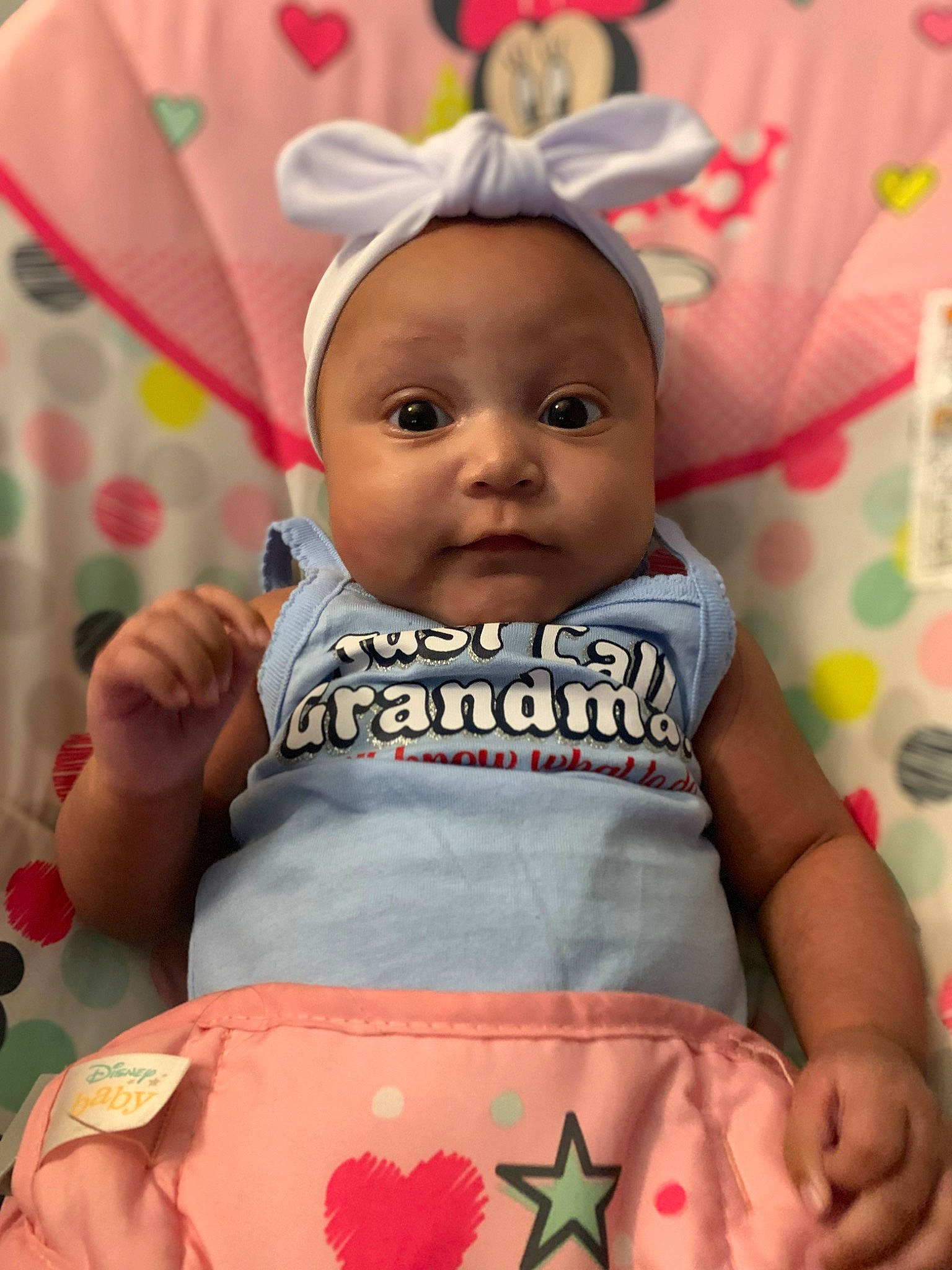 Christiauna joined the competition — help win amazing prizes! baby, baby_products, baby_toddler_clothing, bib, cheek, child, chin, dress, event, face, green, happy, person, pink, red, skin, sleeve, t_shirt, textile, toddler