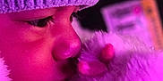 Charles Alexander joined the competition — help win amazing prizes! blanket, child, close_up, cozy, cute, eyelashes, face, hat, indoor, knit_hat, nose, plush_toy, portrait, purple_light, sleepy, soft_texture, stuffed_animal, warm, winter_wear, young_child