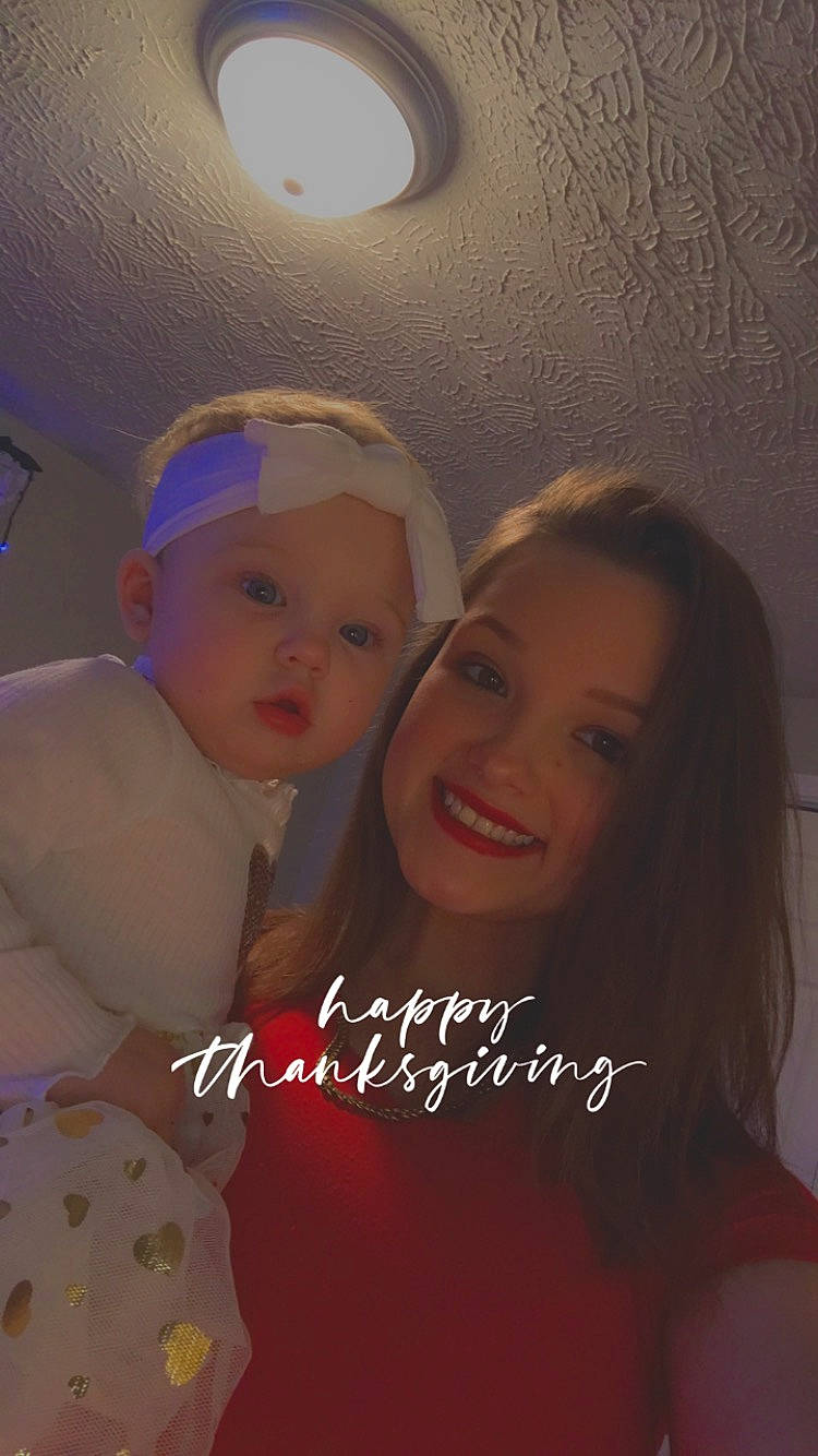 Bryleigh is registered to the contest to win money with this photo: baby, baby_toddler_clothing, ceiling, eye, eyelash, facial_expression, forehead, happy, headwear, interaction, iris, joy, laugh, light_fixture, lip, love, mouth, nose, organ, person