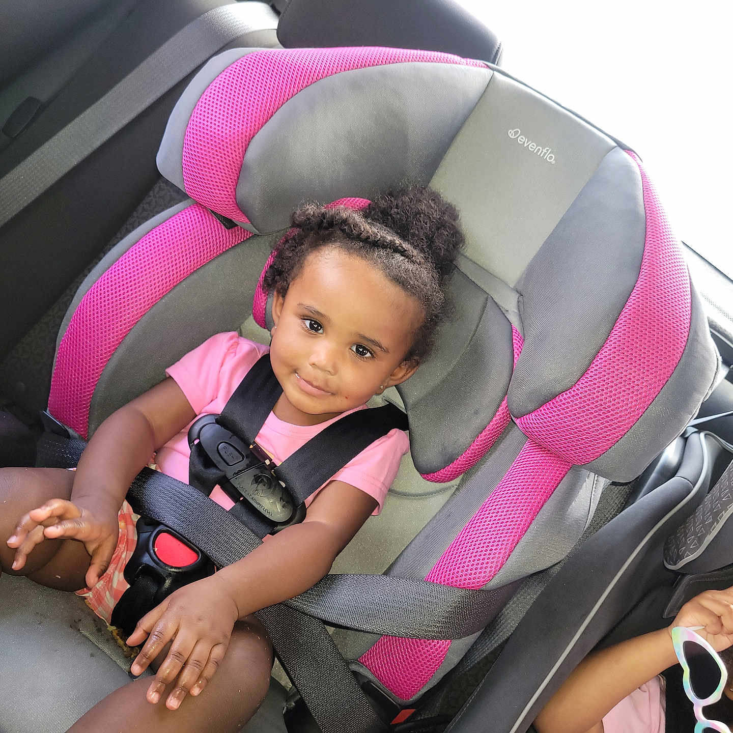 Vella joined the competition — help win amazing prizes! accessories, car, car_interior, carseat, chair, child, clothing, cushion, face, female, furniture, girl, glasses, head, homedecor, person, photography, portrait, transportation, vehicle