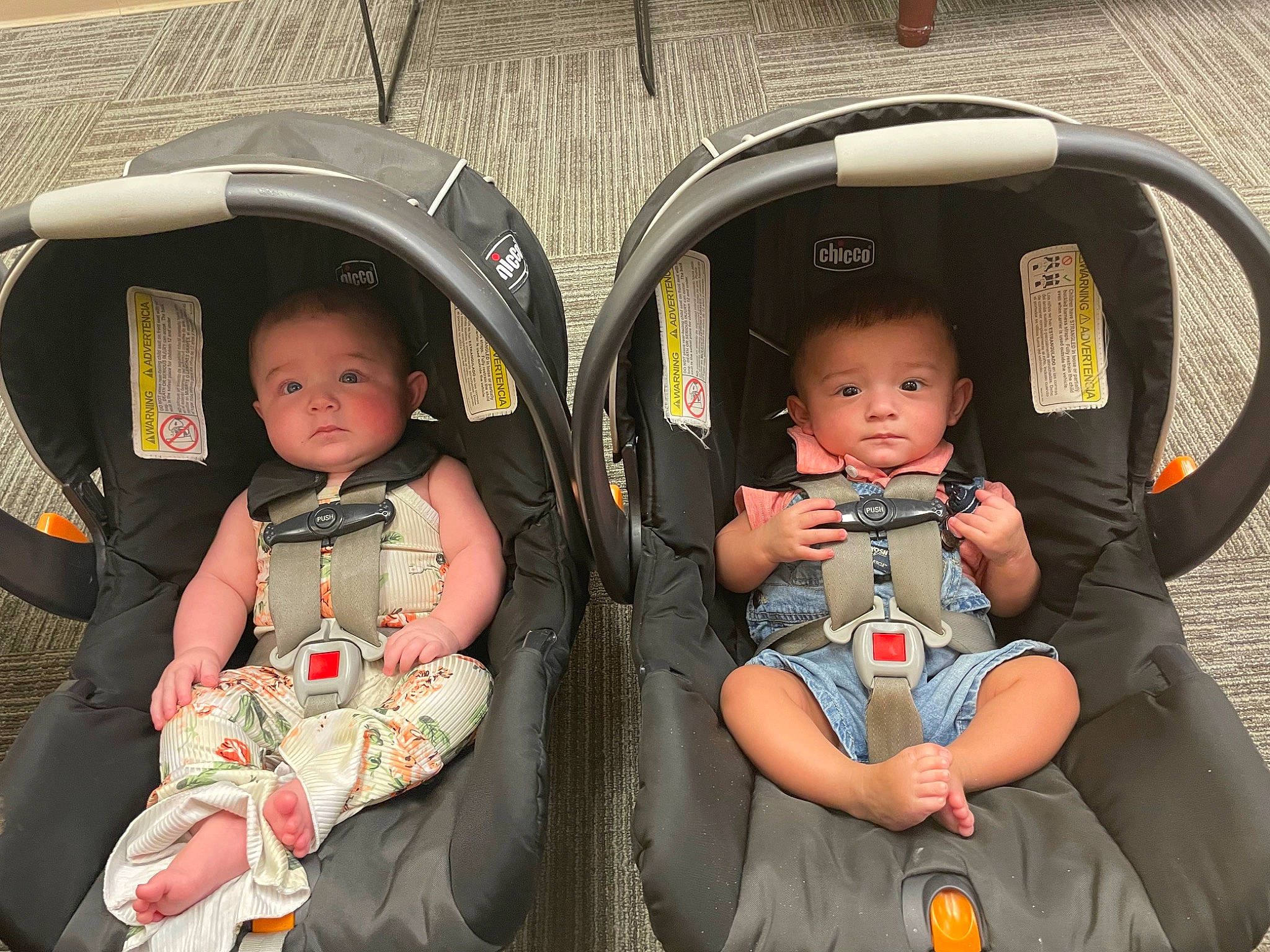 Austyn is registered to the contest to win money with this photo: auto_part, automotive_design, baby, baby_carriage, baby_products, baby_toddler_clothing, bag, car_seat, child, comfort, facial_expression, fun, motor_vehicle, person, product, sharing, sitting, skin, toddler, travel