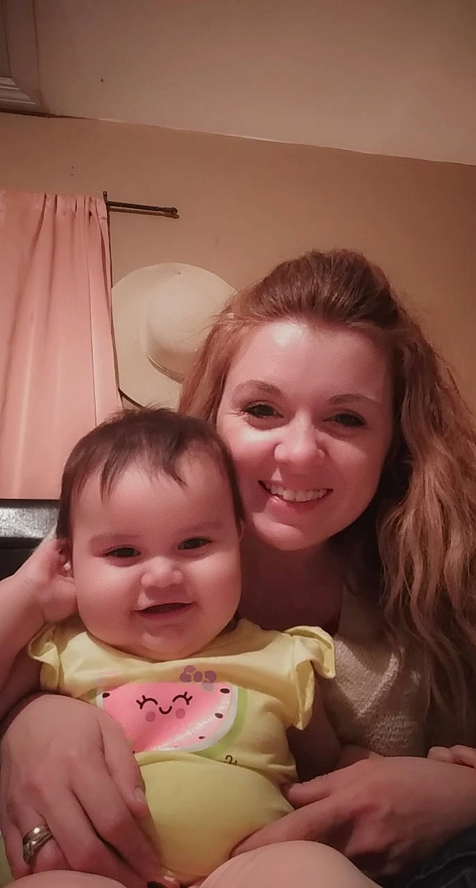 Mia Marie is registered to the contest to win money with this photo: baby, cheek, chin, comfort, ear, eyebrow, finger, fun, gesture, hair, happy, iris, joy, lamp, lip, mouth, nose, person, skin, smile