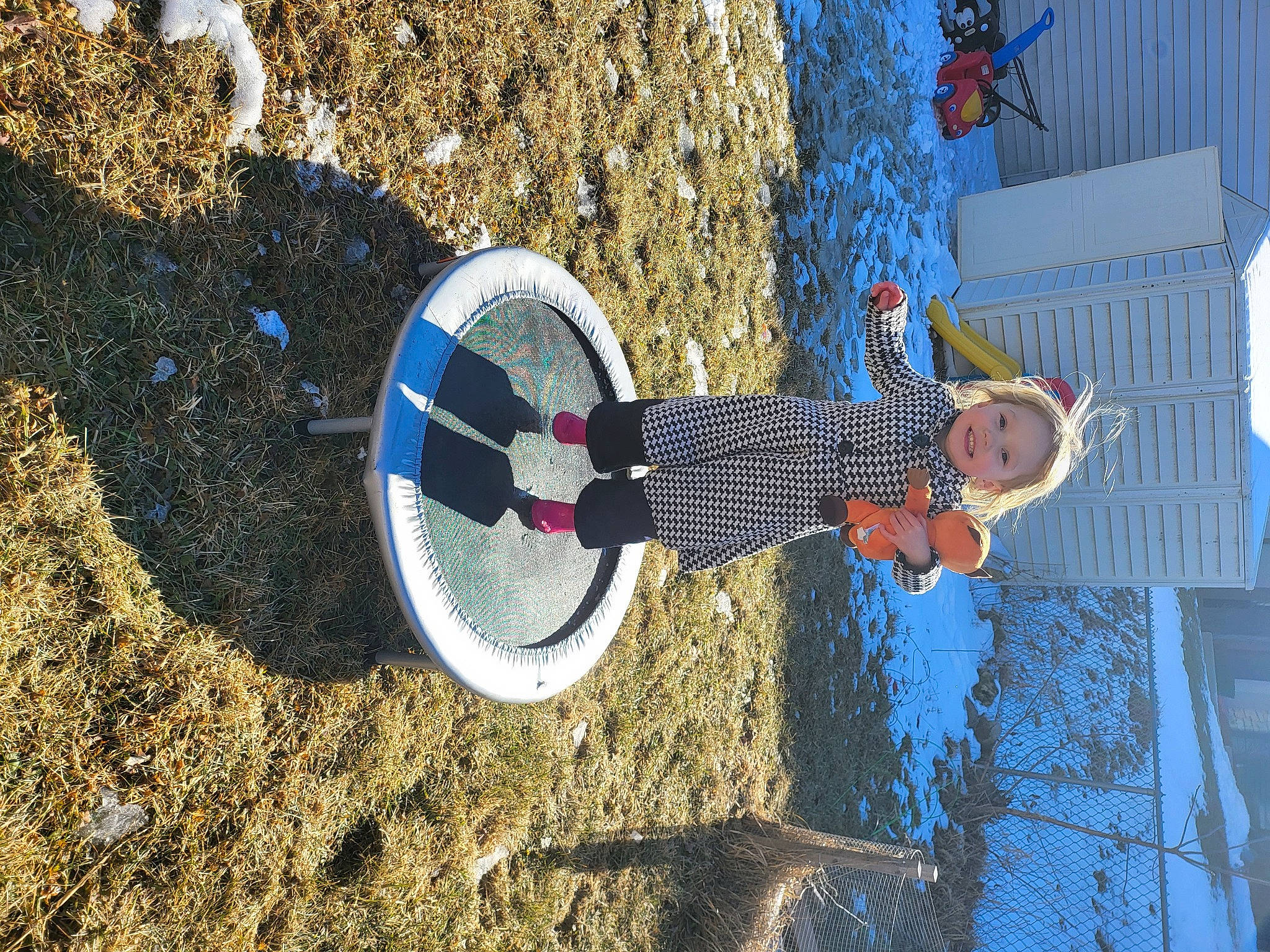 Olive is registered to the contest to win money with this photo: automotive_tire, automotive_wheel_system, circle, electric_blue, fun, grass, hat, joy, landscape, leisure, people_in_nature, person, recreation, shadow, sky, soil, tree, water, wheel, world