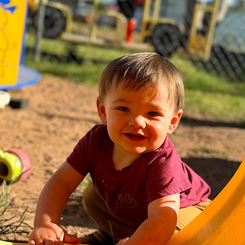Maddox joined the competition — help win amazing prizes! bodypart, boy, child, face, finger, grass, hand, head, machine, male, outdoorplayarea, outdoors, person, photography, plant, playarea, portrait, slide, toy, wheel