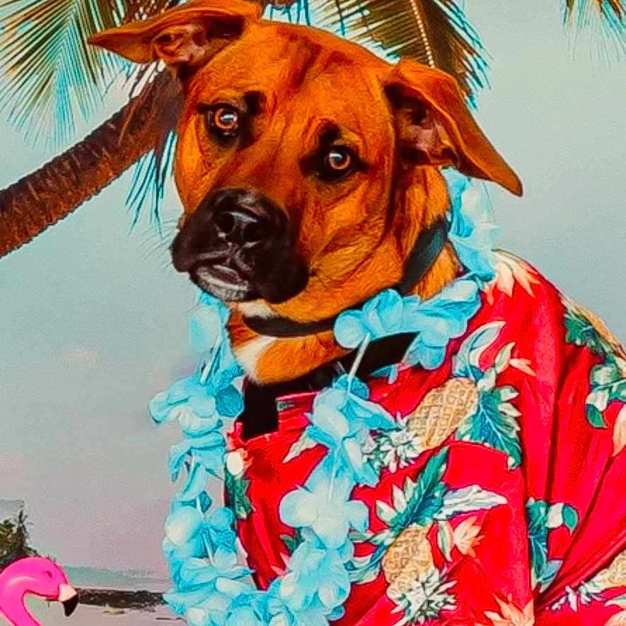 Kona joined the competition — help win amazing prizes! accessories, animal, bird, canine, dog, face, flower, flowerarrangement, food, fruit, head, person, pet, photography, plant, portrait, produce, sphere, summer, tree
