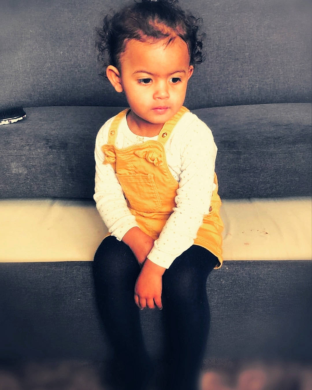 Liyanna participe au concours pour gagner de l'argent avec cette photo : beauty, black_hair, cheek, child, child_model, cool, eye, face, hair, hairstyle, human, lip, person, photography, shoulder, sitting, skin, sleeve, standing, toddler