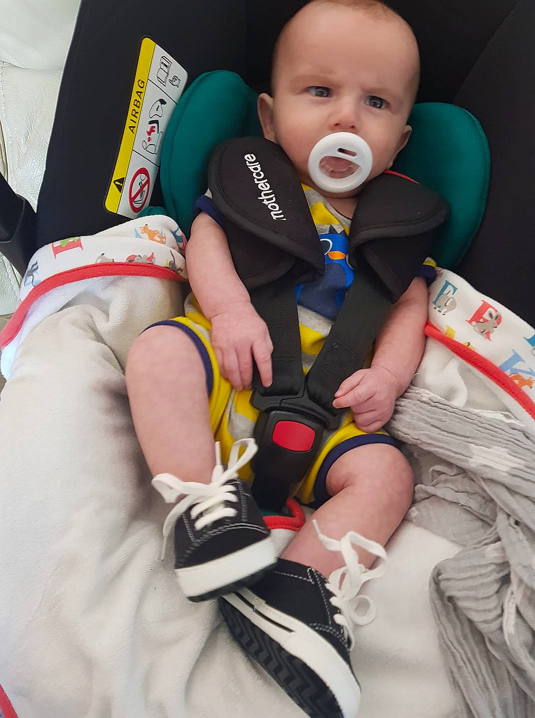Noah joined the competition — help win amazing prizes! baby, baby_carriage, baby_in_car_seat, baby_products, birth, car_seat, cheek, child, leg, person, play, product, skin, toddler, vacation